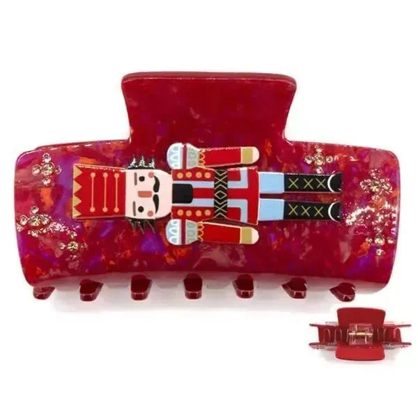 Nutcracker Claw Clips on Simply Obsessed