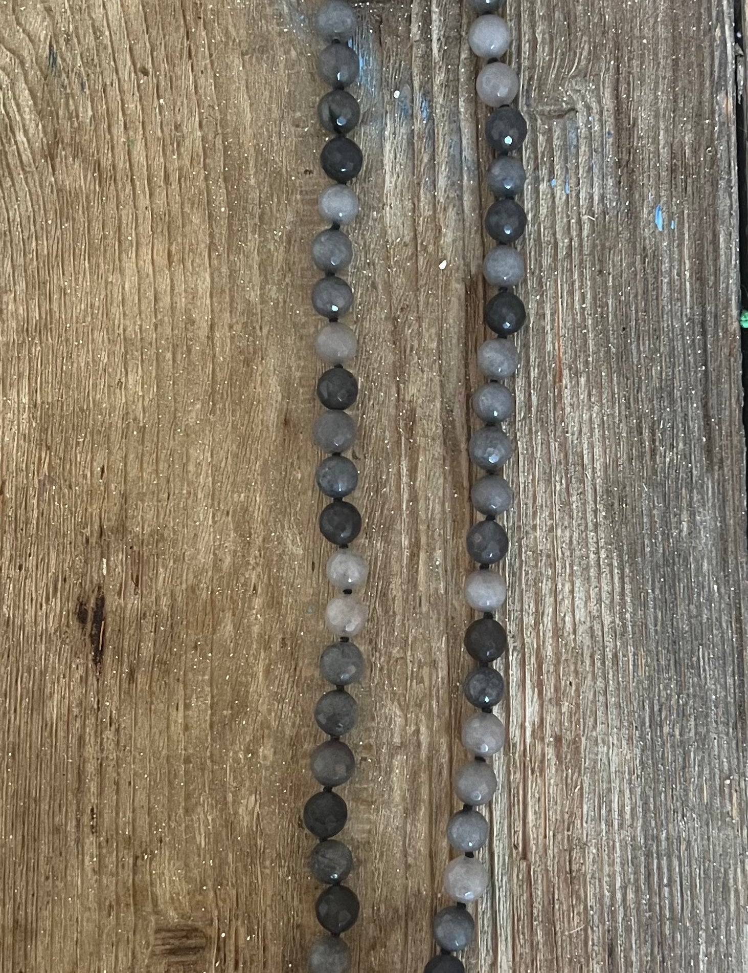 One of a Kind Black Quartz Ethiopian Cross Necklace on Simply Obsessed