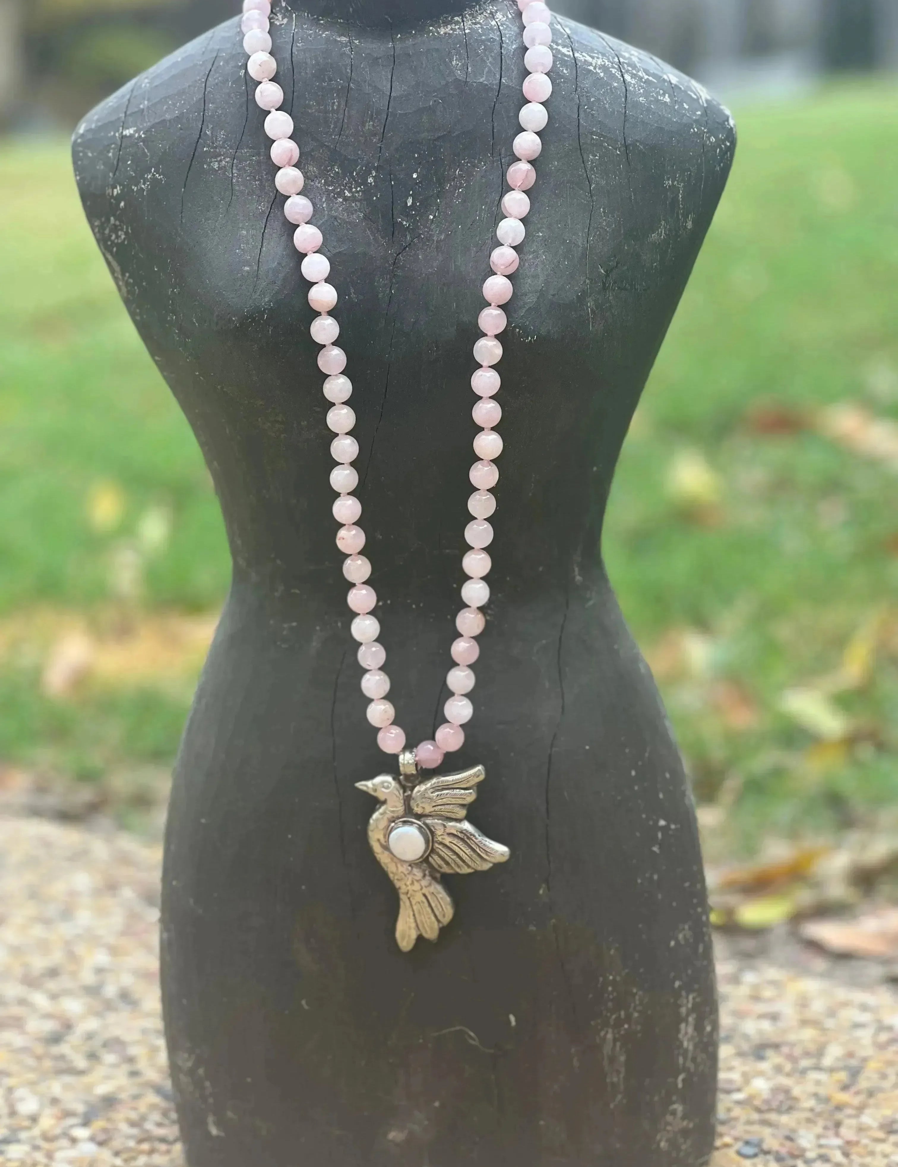 FW Pearl Bird Necklace on Simply Obsessed