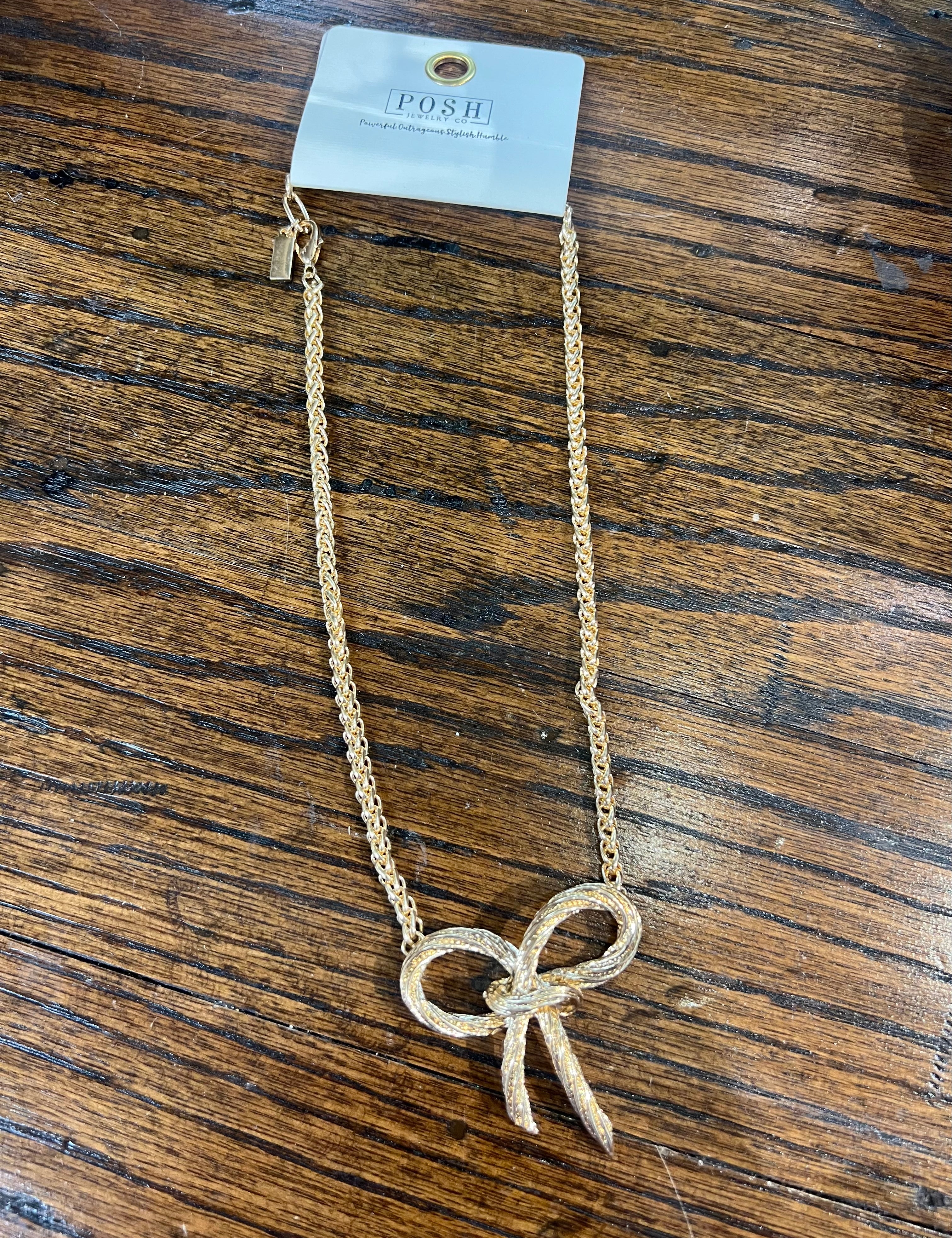 Our Favorite Bow Necklace on Simply Obsessed