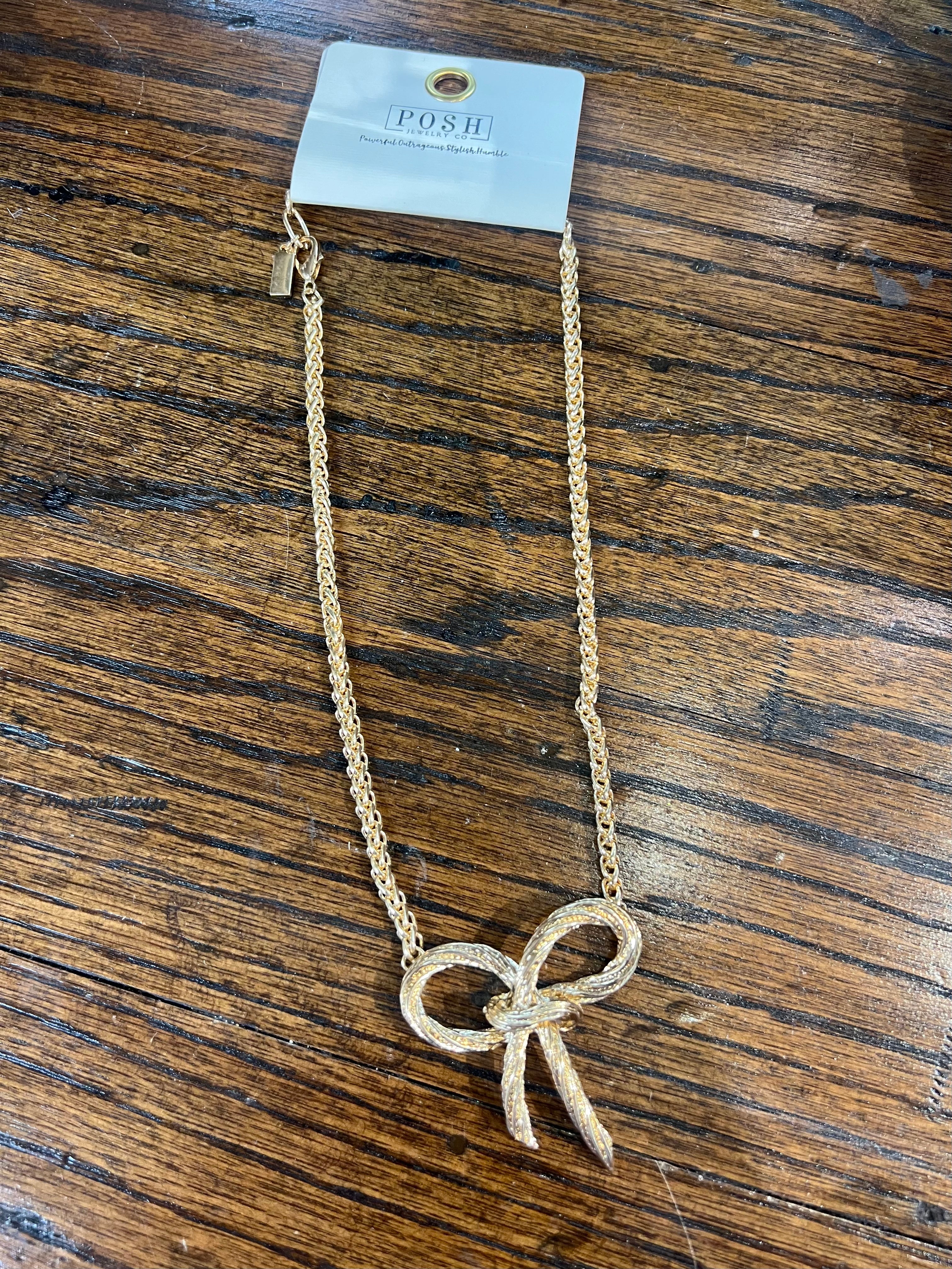 Our Favorite Bow Necklace on Simply Obsessed