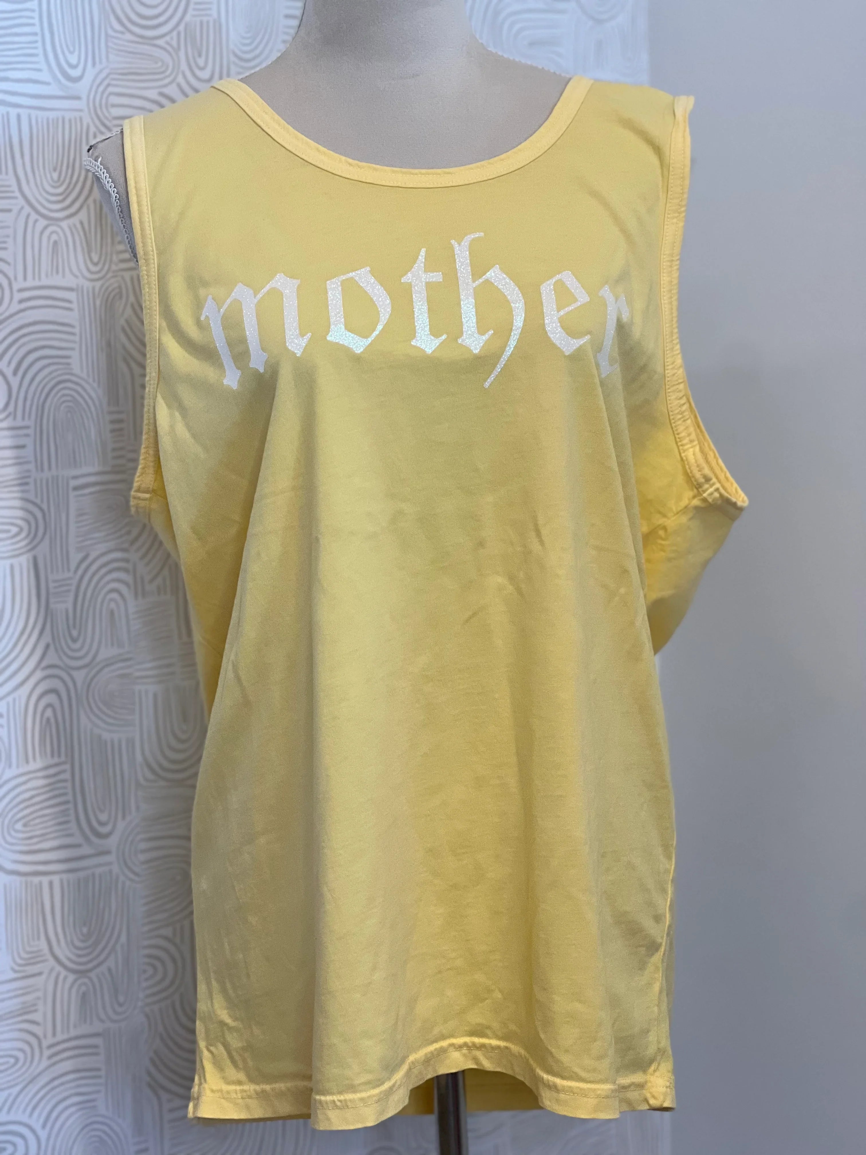 Oversized Mother Tank Top on Simply Obsessed