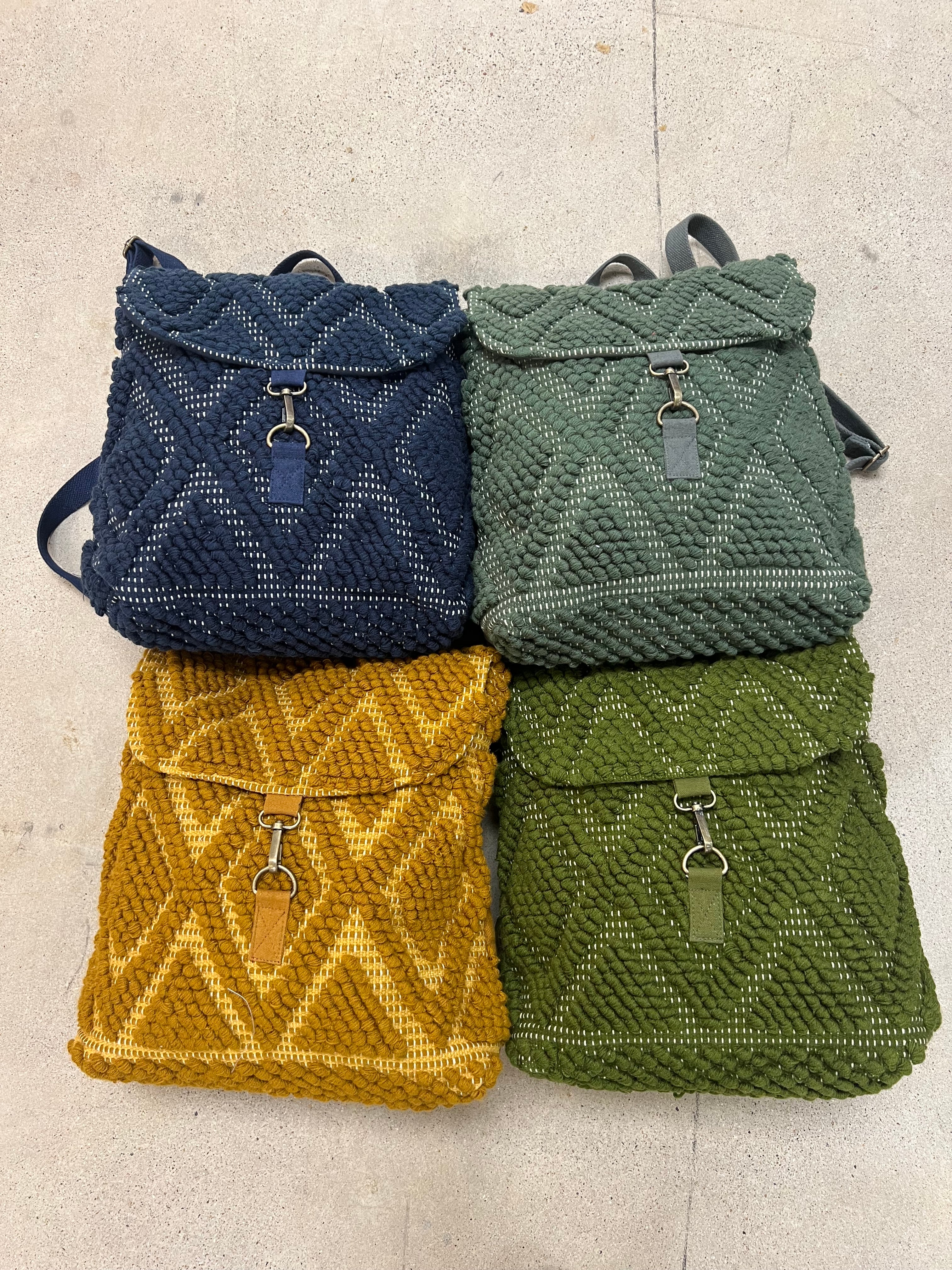 PANACHE Knit Backpacks on Simply Obsessed