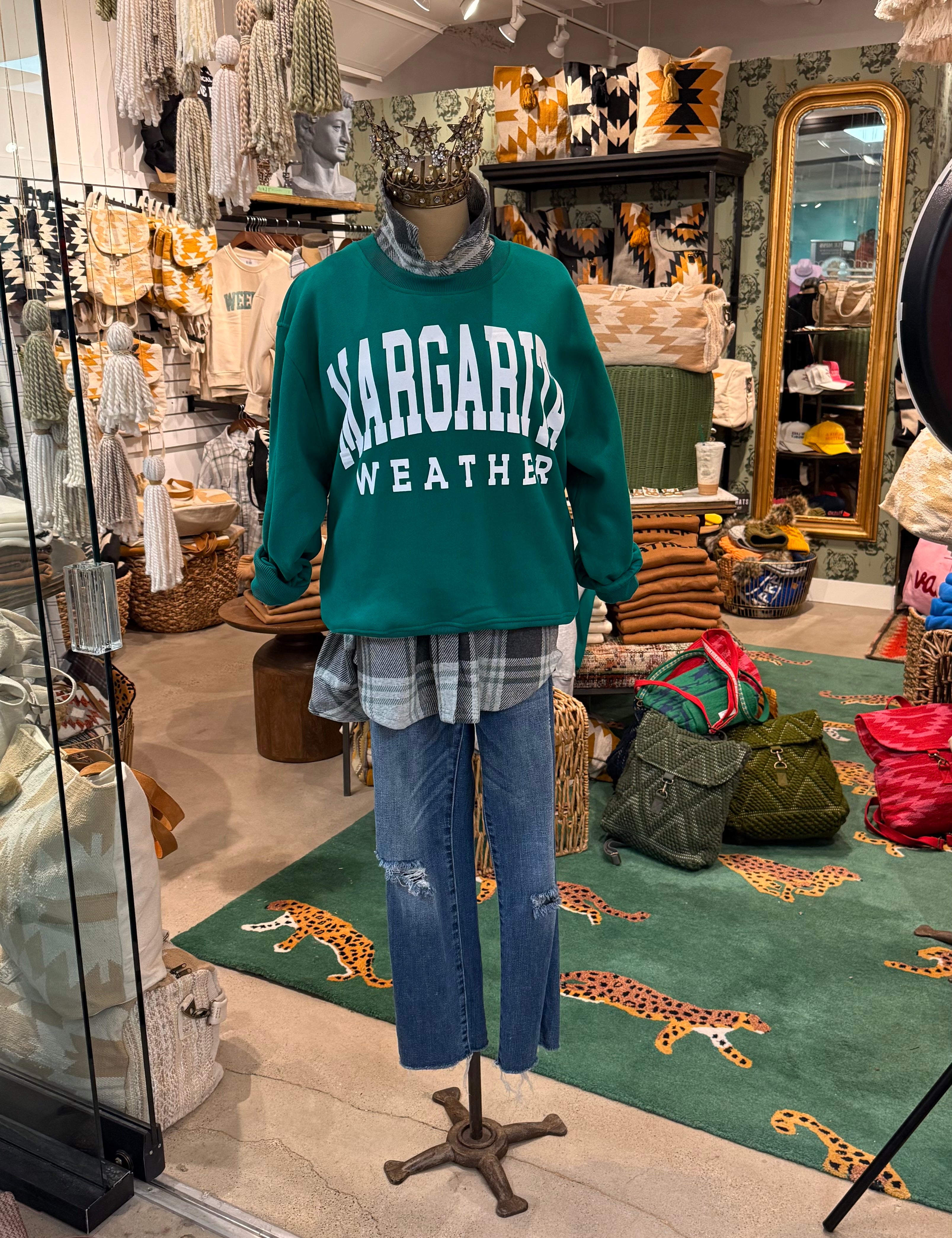 PANACHE Margarita Weather Sweatshirt on Simply Obsessed