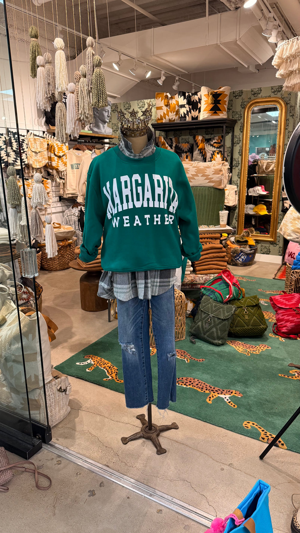 PANACHE Margarita Weather Sweatshirt on Simply Obsessed