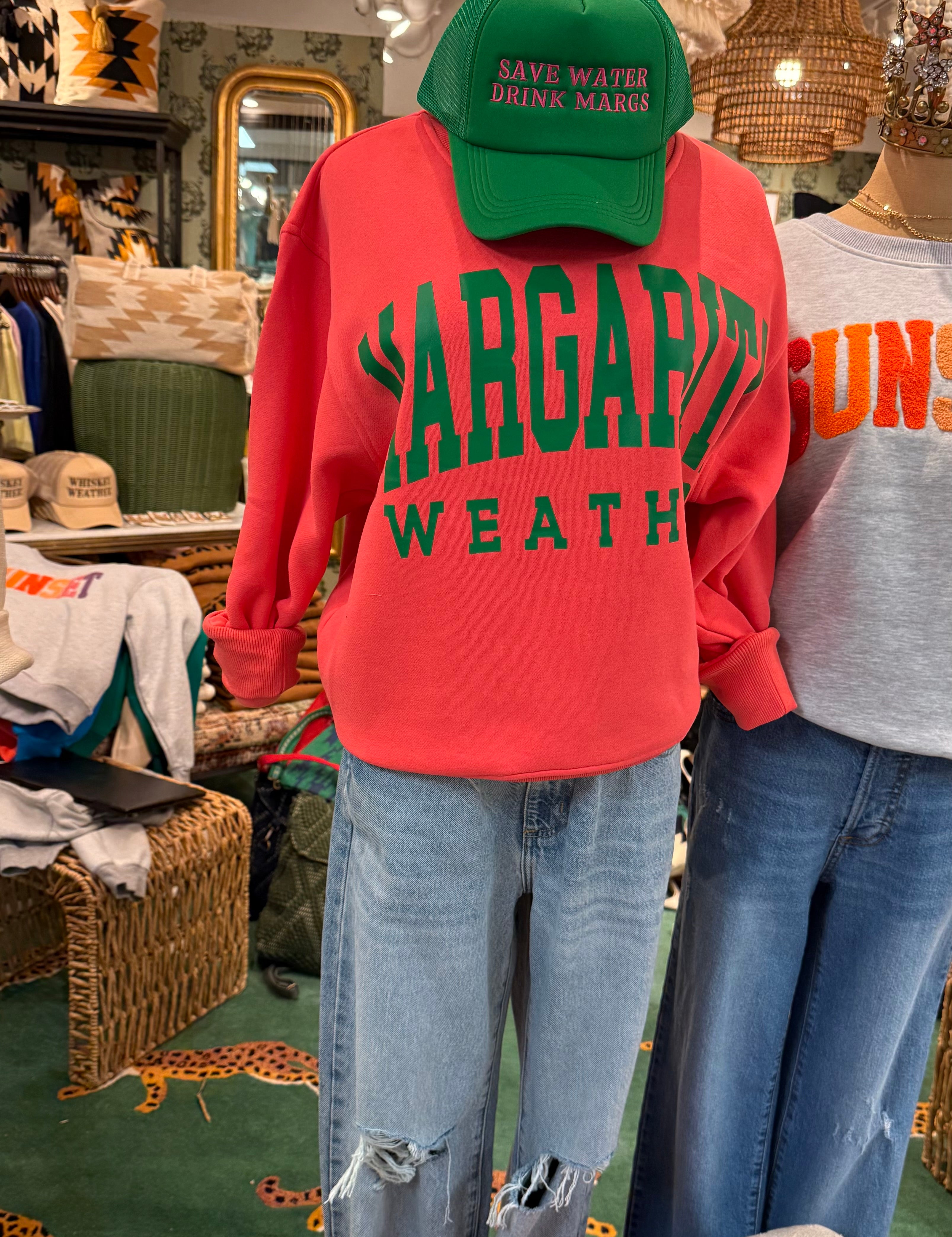 PANACHE Margarita Weather Sweatshirt on Simply Obsessed