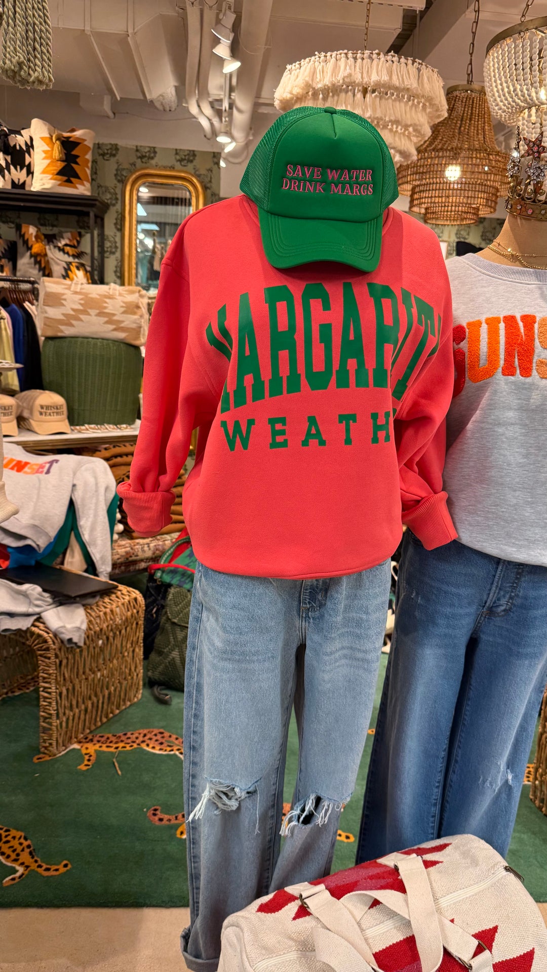 PANACHE Margarita Weather Sweatshirt on Simply Obsessed
