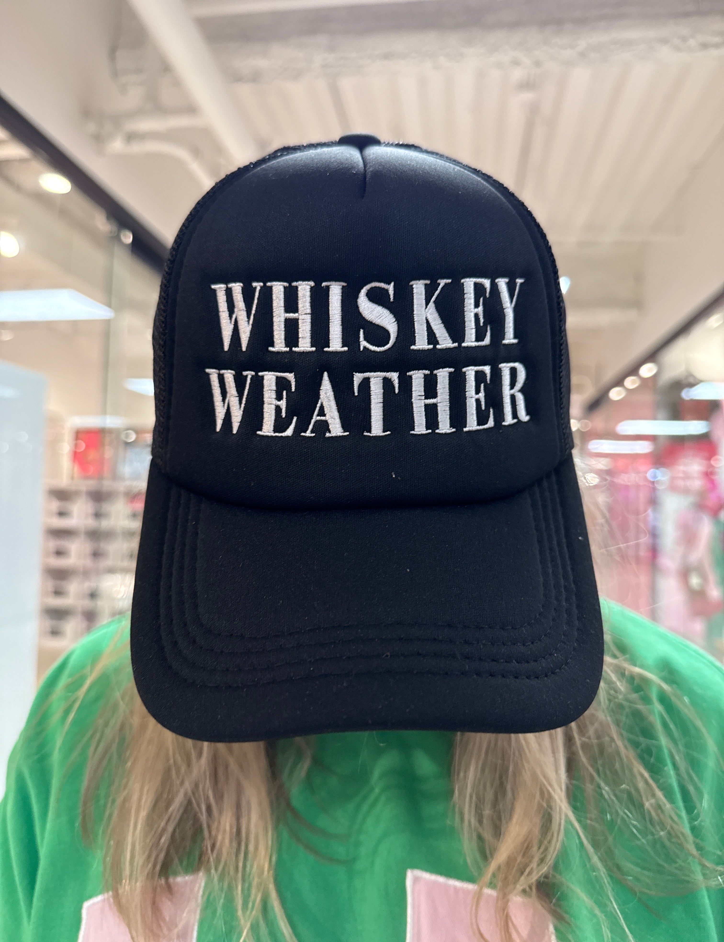 PANACHE Whiskey Weather Trucker Hat on Simply Obsessed