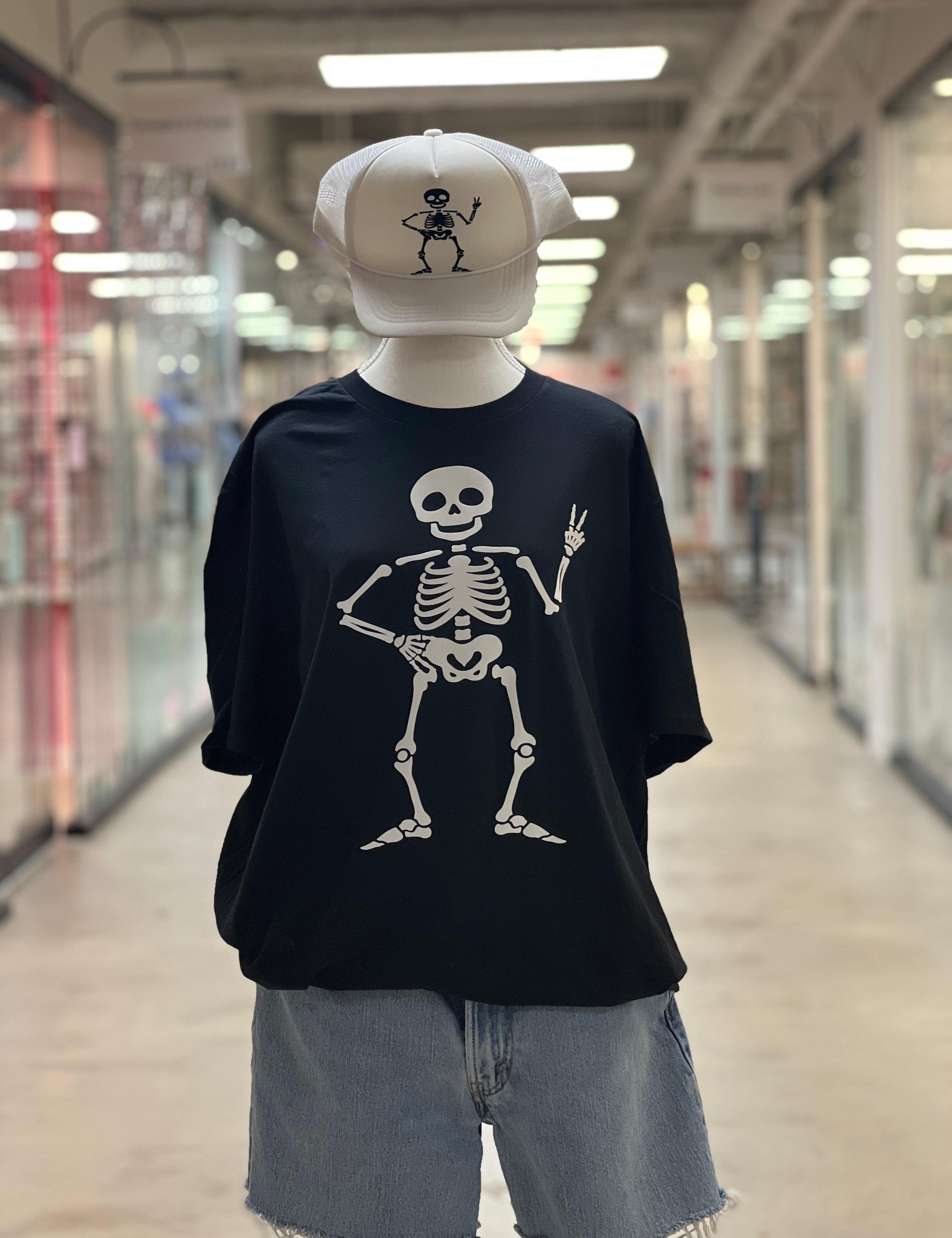 Peace Out Skeleton Tee on Simply Obsessed