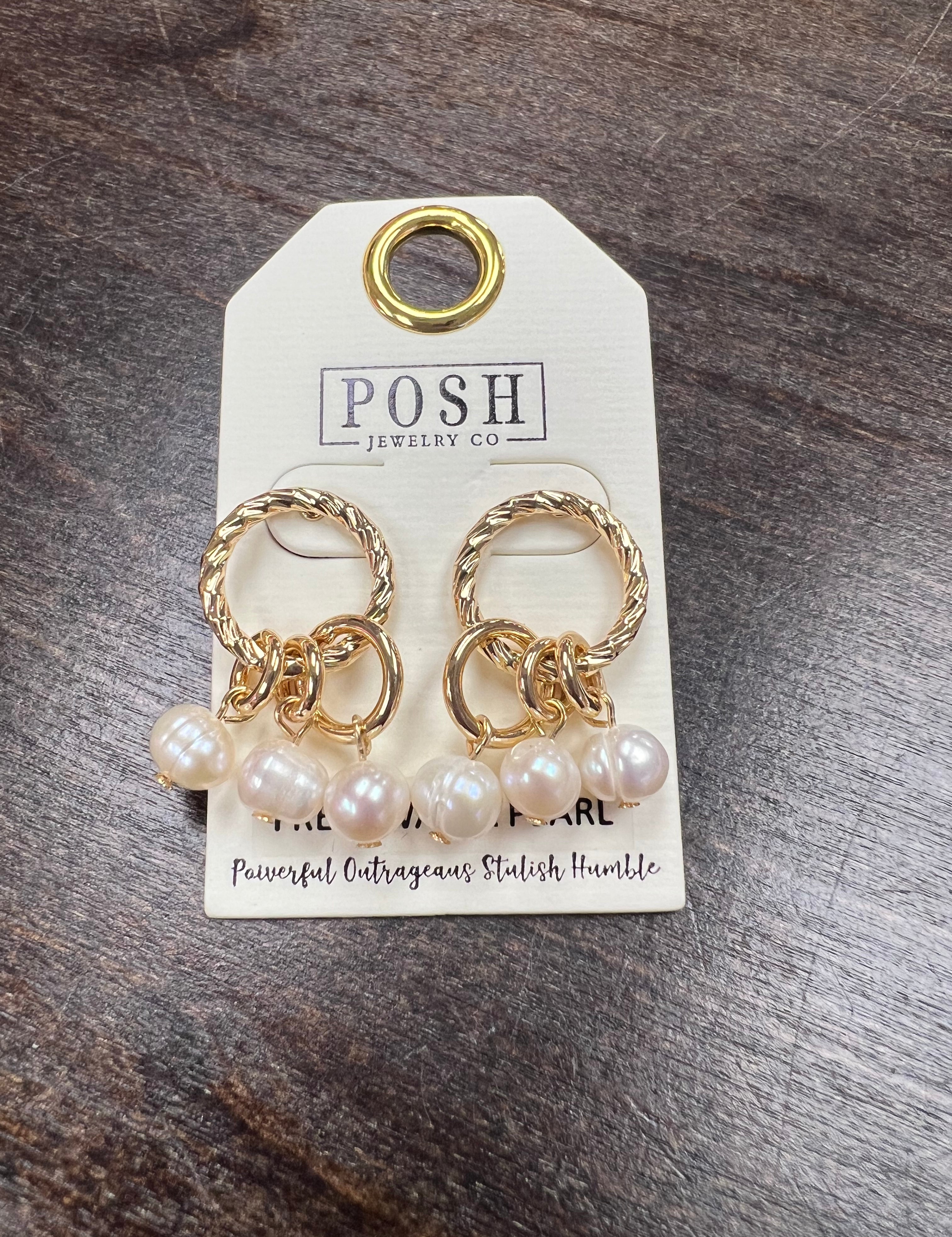 Pearl Drop Earrings on Simply Obsessed