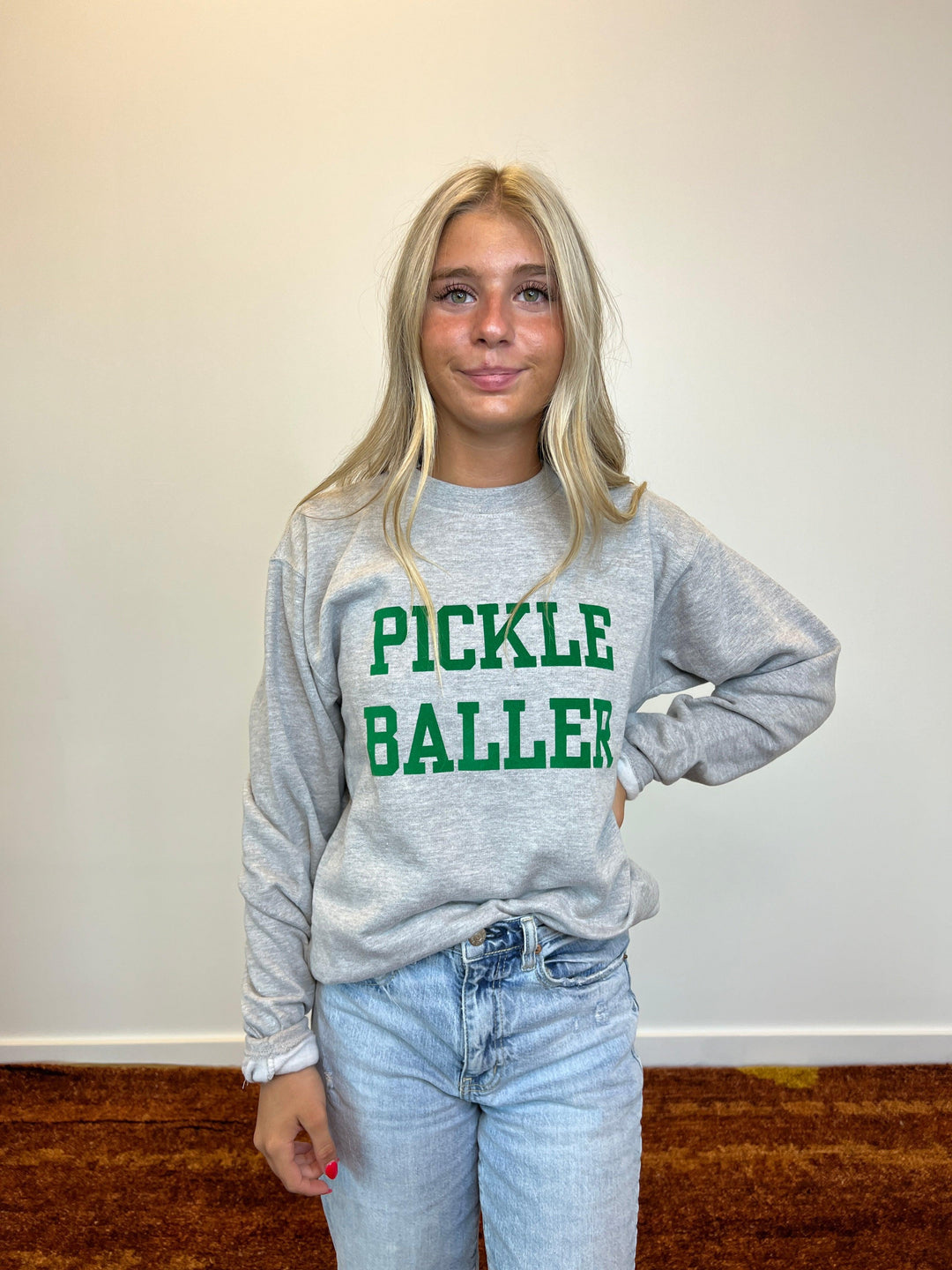 Pickleballer Sweatshirt on Simply Obsessed