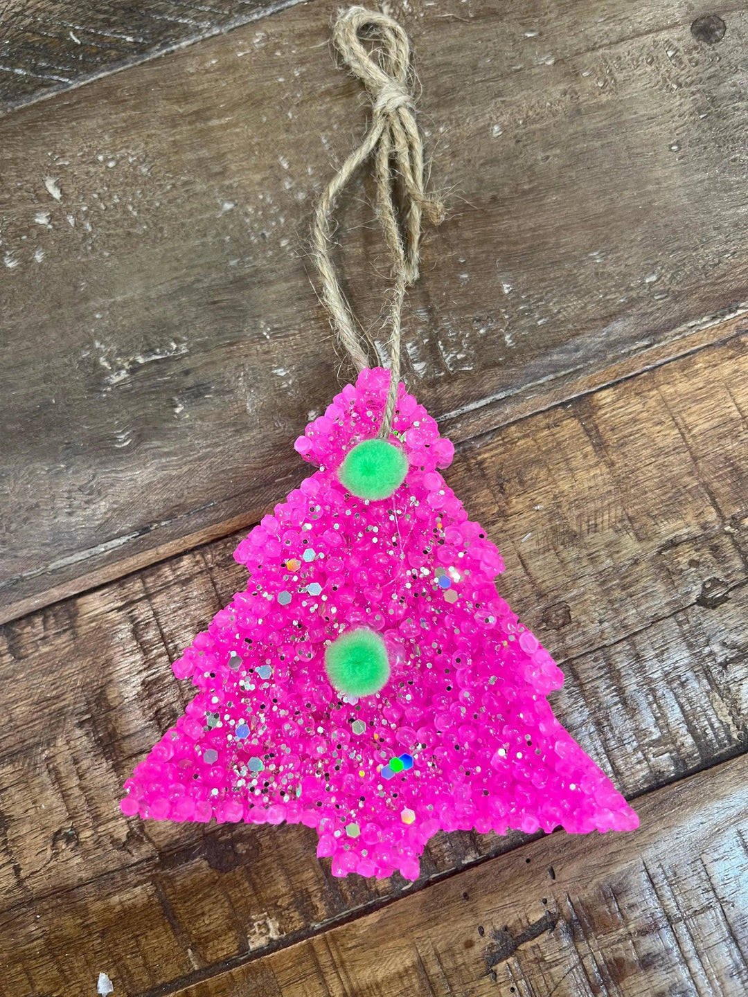 Pink Christmas Tree Freshie on Simply Obsessed