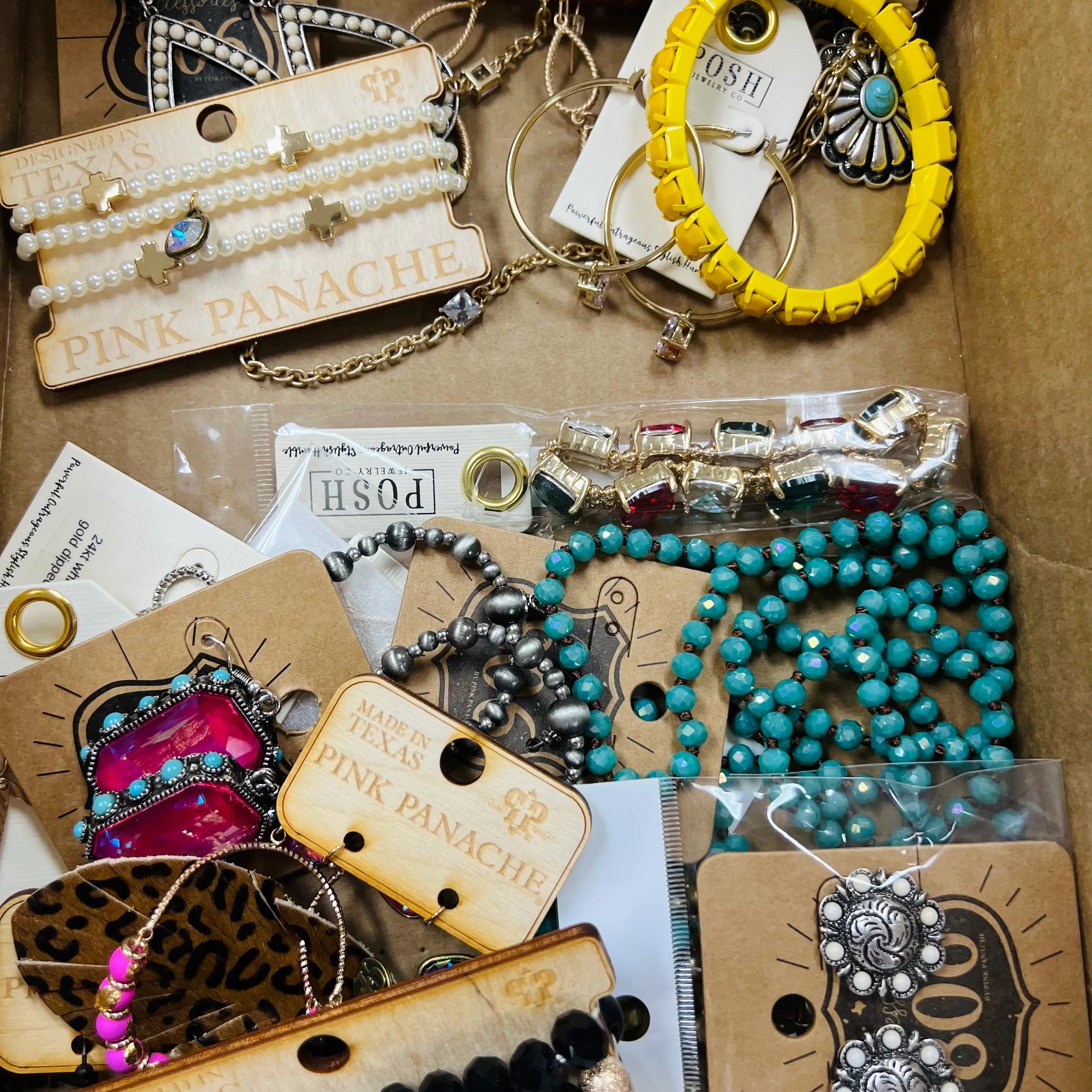 PINK PANACHE 10 Piece Mystery Jewelry Goodie Bag on Simply Obsessed