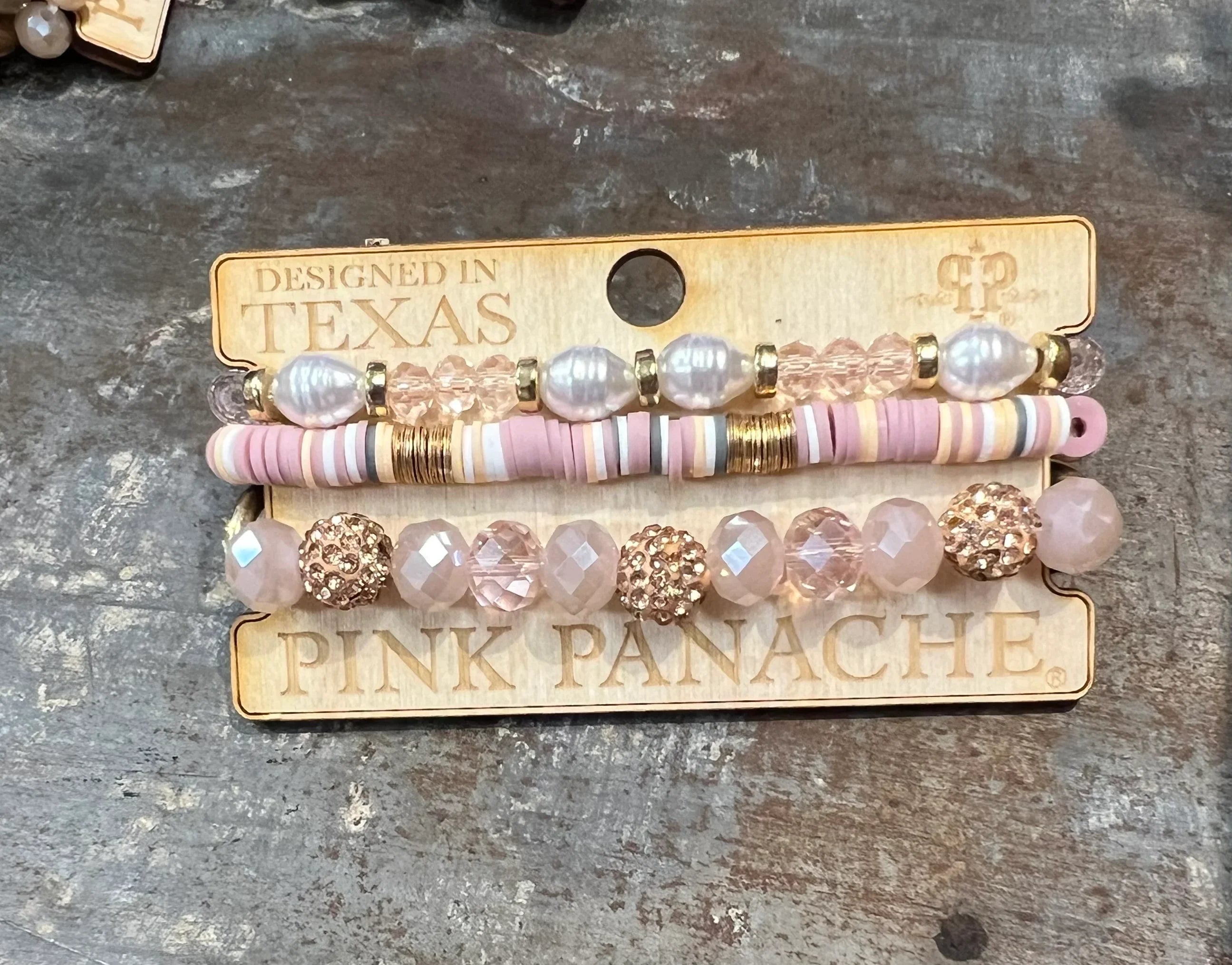 Gold Bracelet Stack on Simply Obsessed
