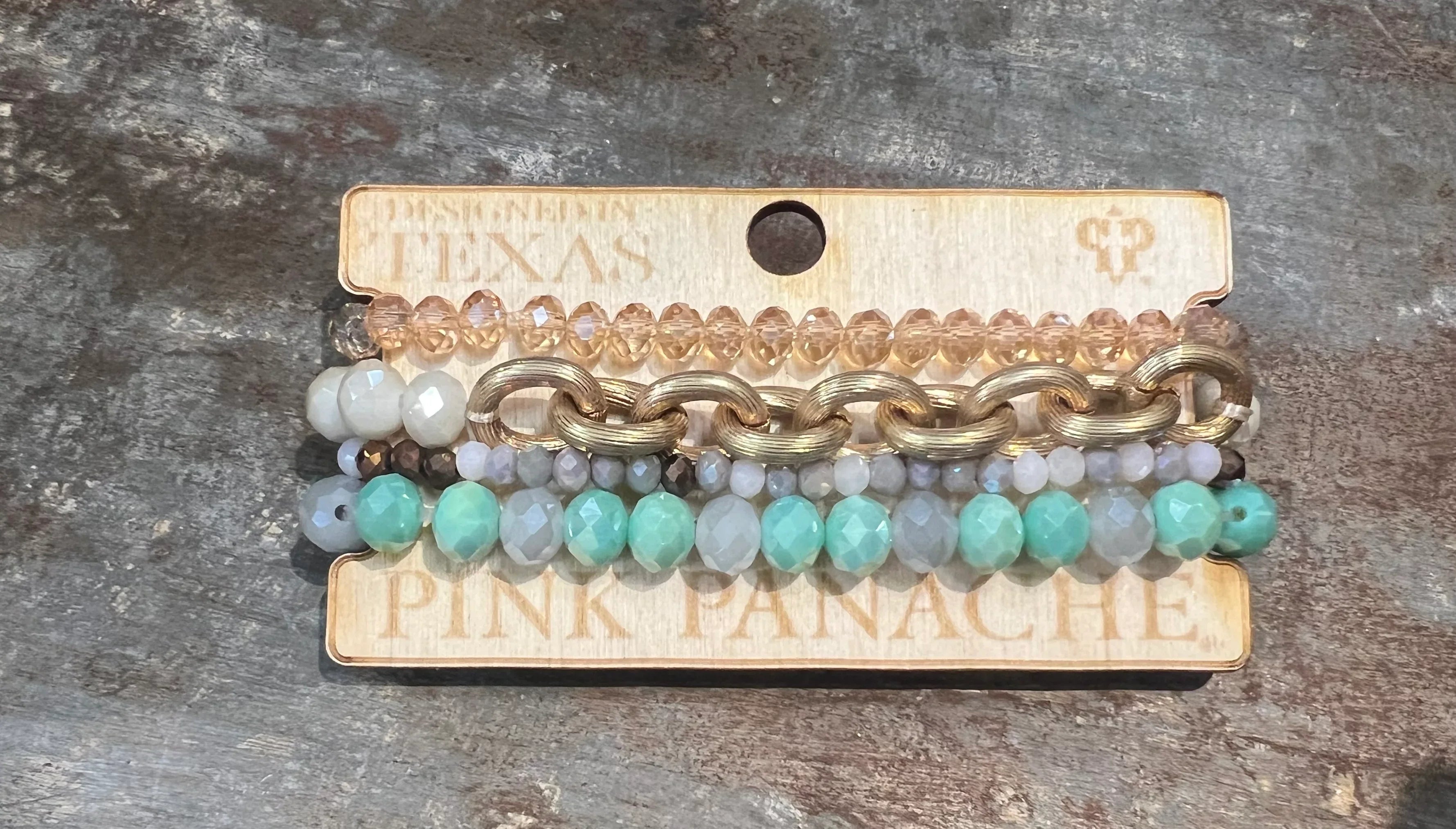 Grey Bracelet Stack on Simply Obsessed