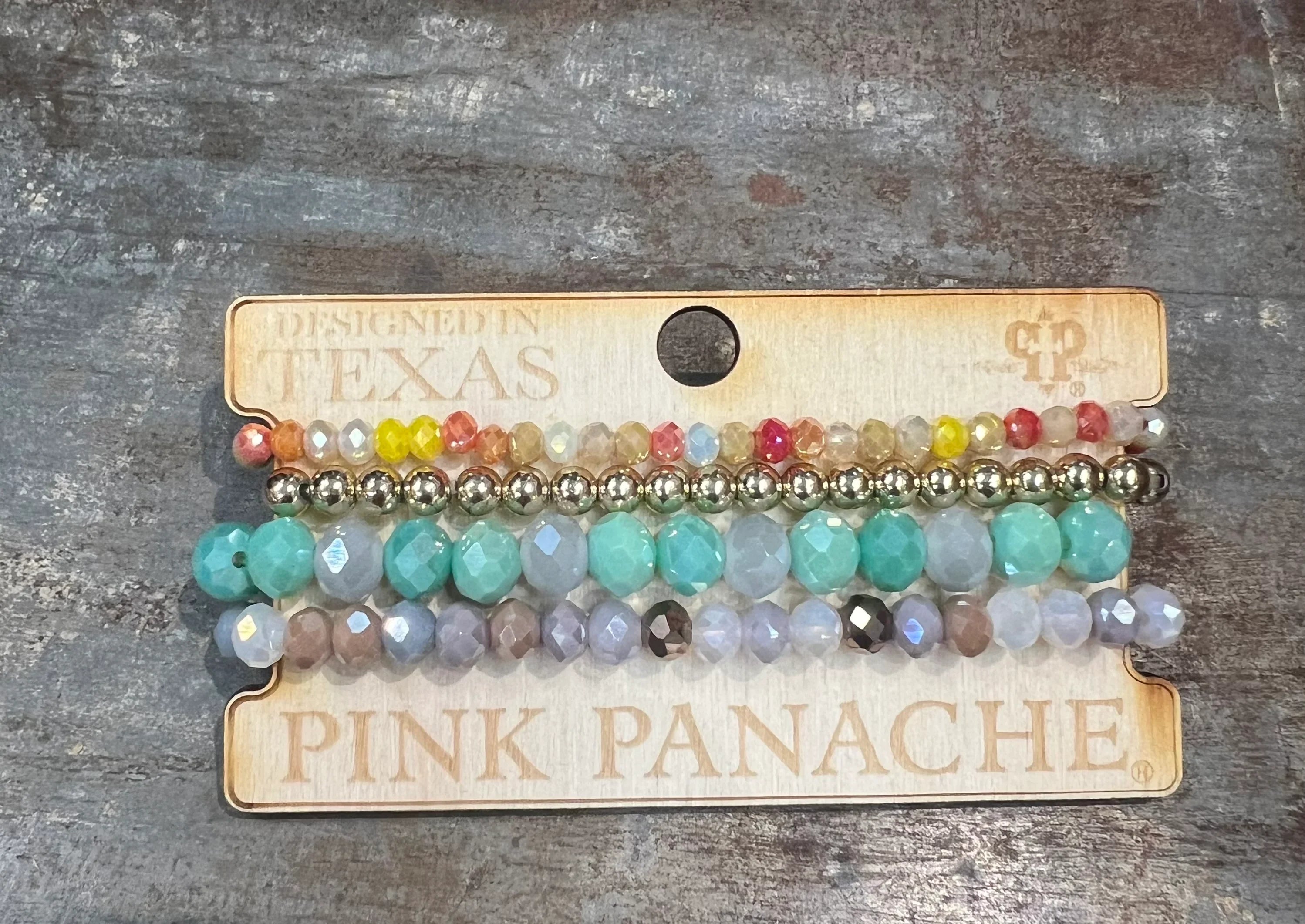 PINK PANACHE #321 Everyday Multi Bracelet Stack on Simply Obsessed
