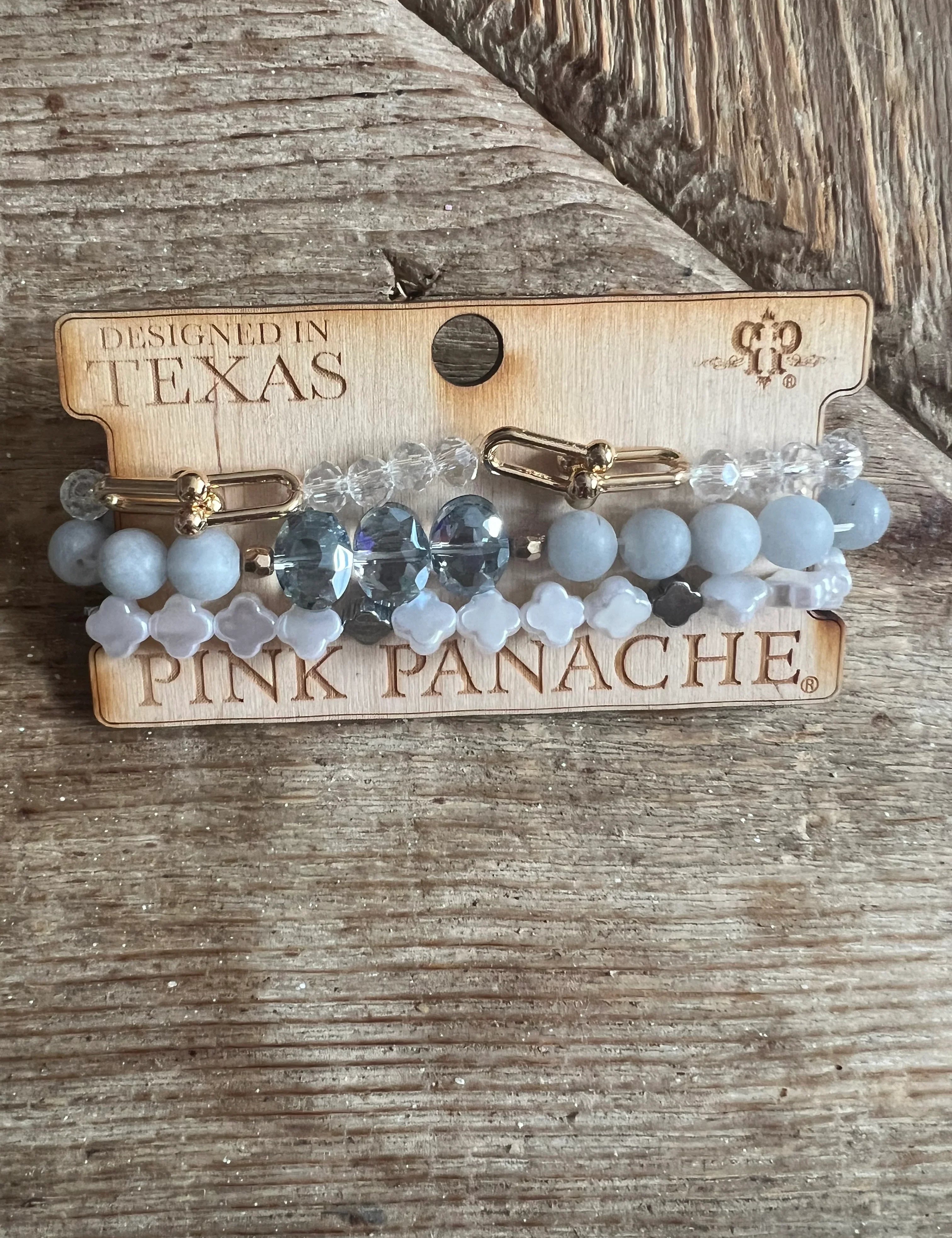 PINK PANACHE #401 The Everyday Bracelet Stack on Simply Obsessed