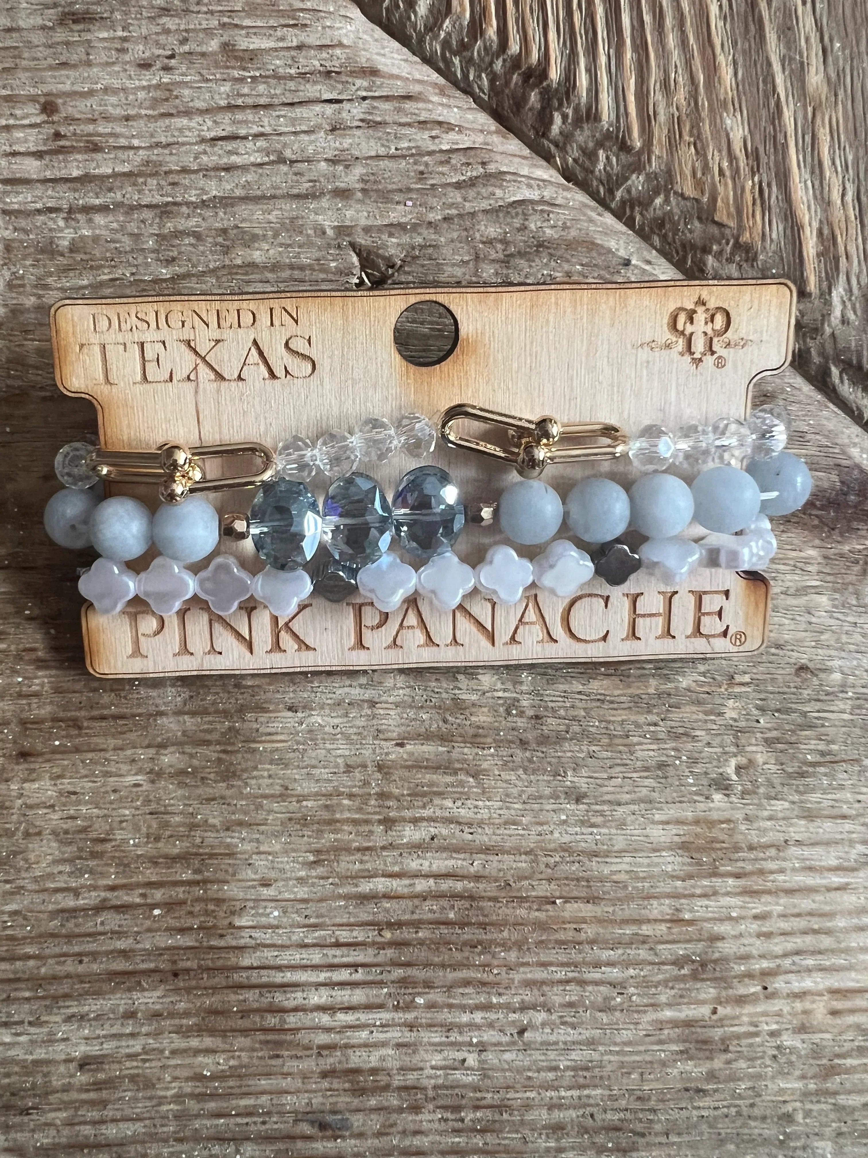 PINK PANACHE #401 The Everyday Bracelet Stack on Simply Obsessed