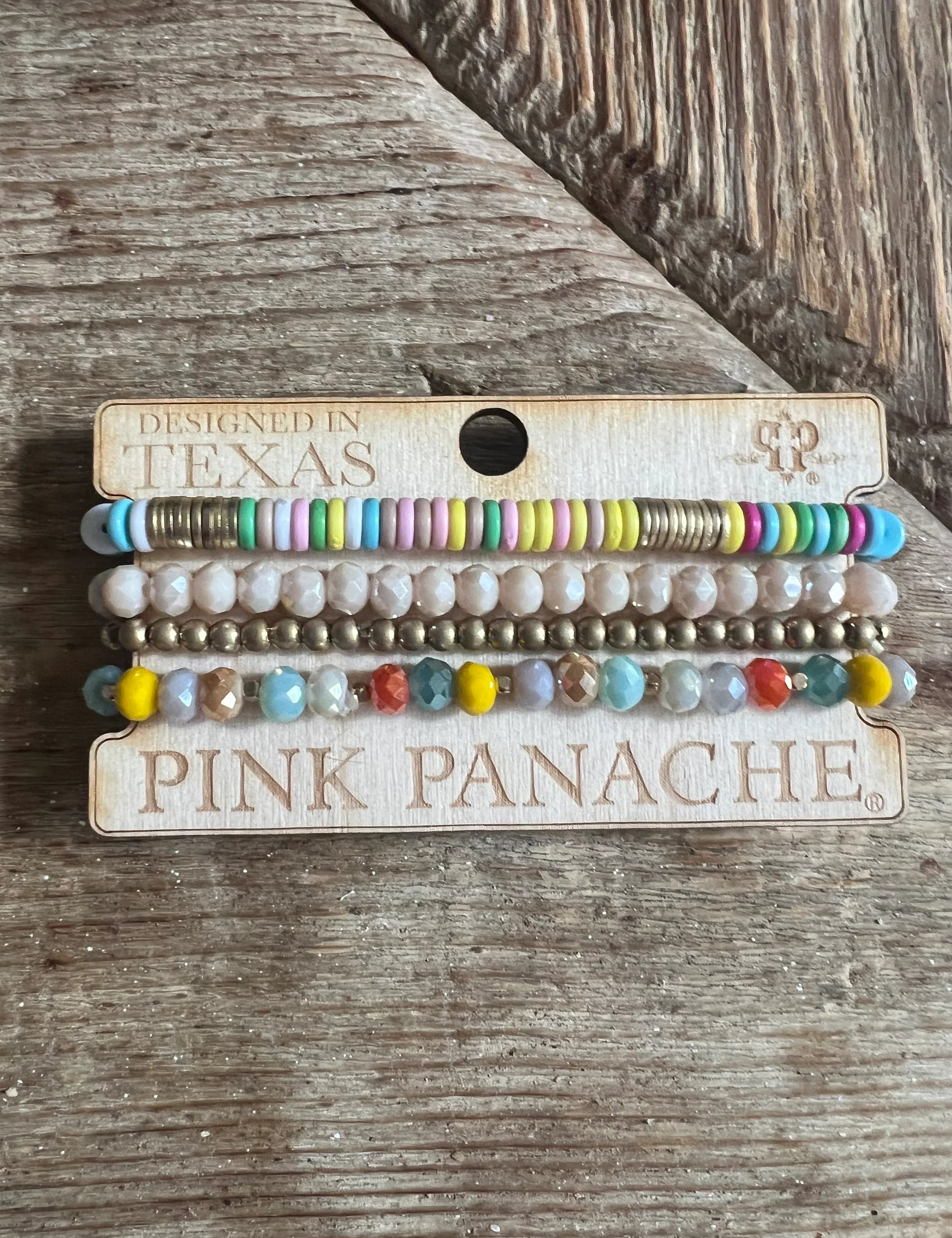 Gold Bracelet Stack on Simply Obsessed