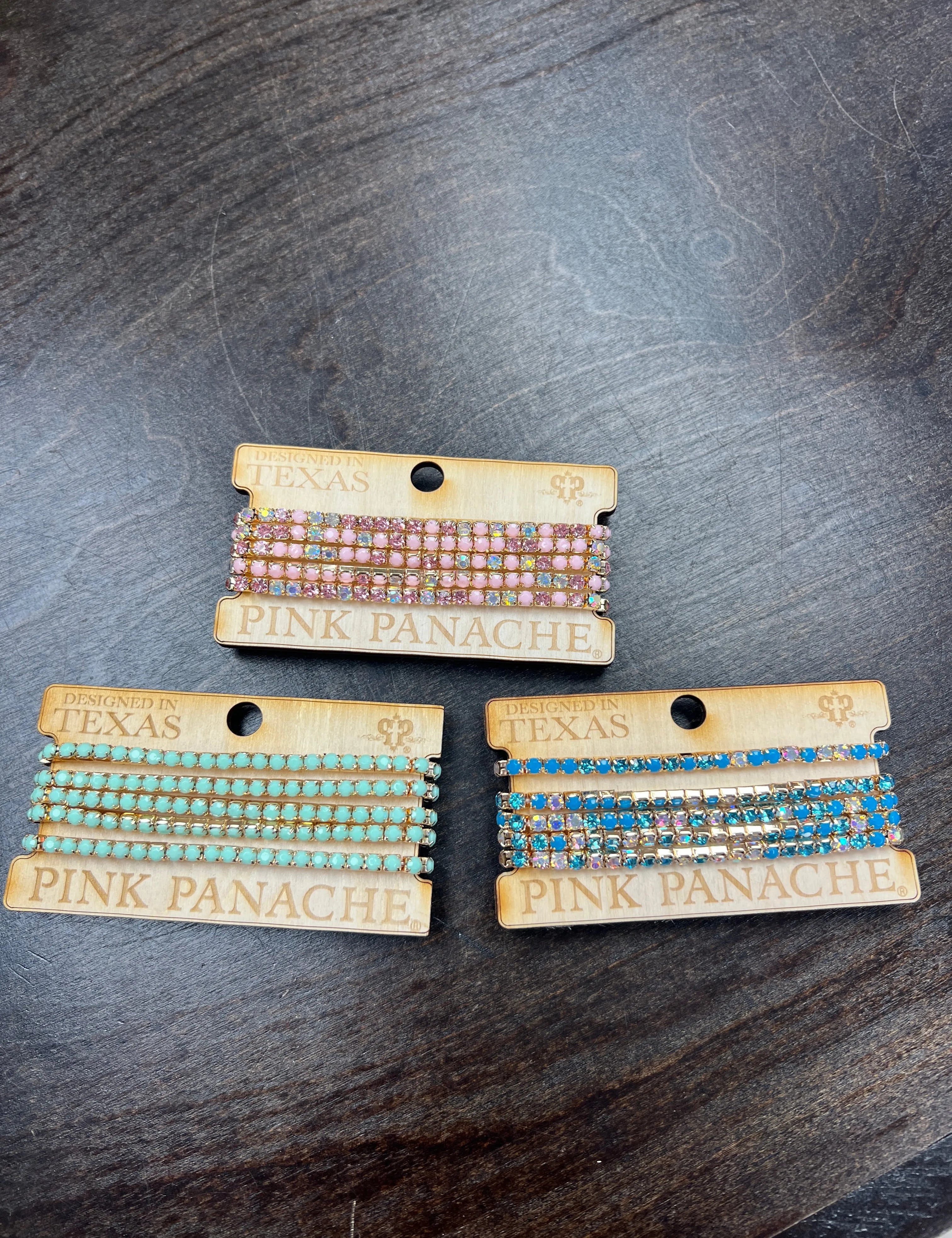 PINK PANACHE 5-Layer Tennis Bracelet Stacks on Simply Obsessed