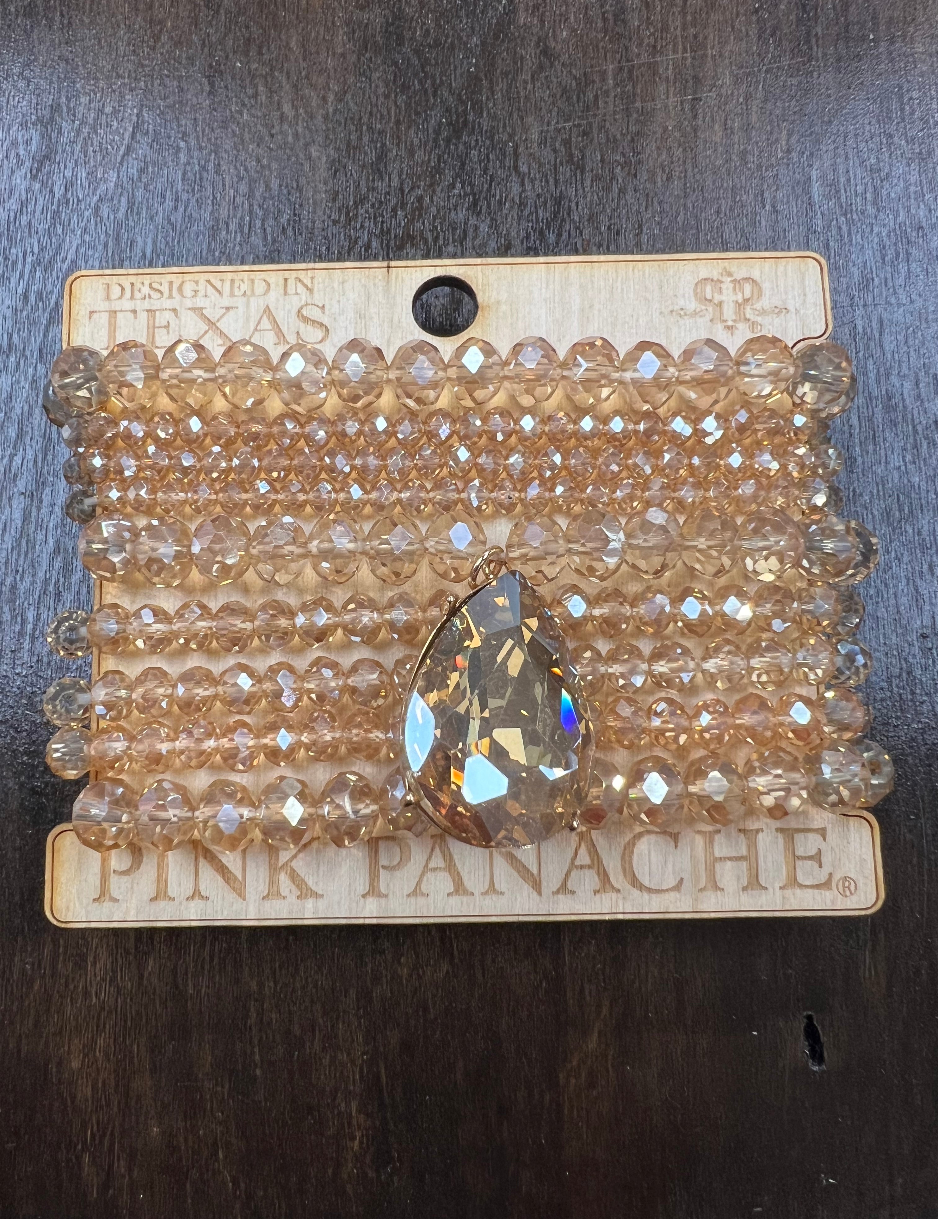 PINK PANACHE: 9-Layer Champagne Statement Stack on Simply Obsessed