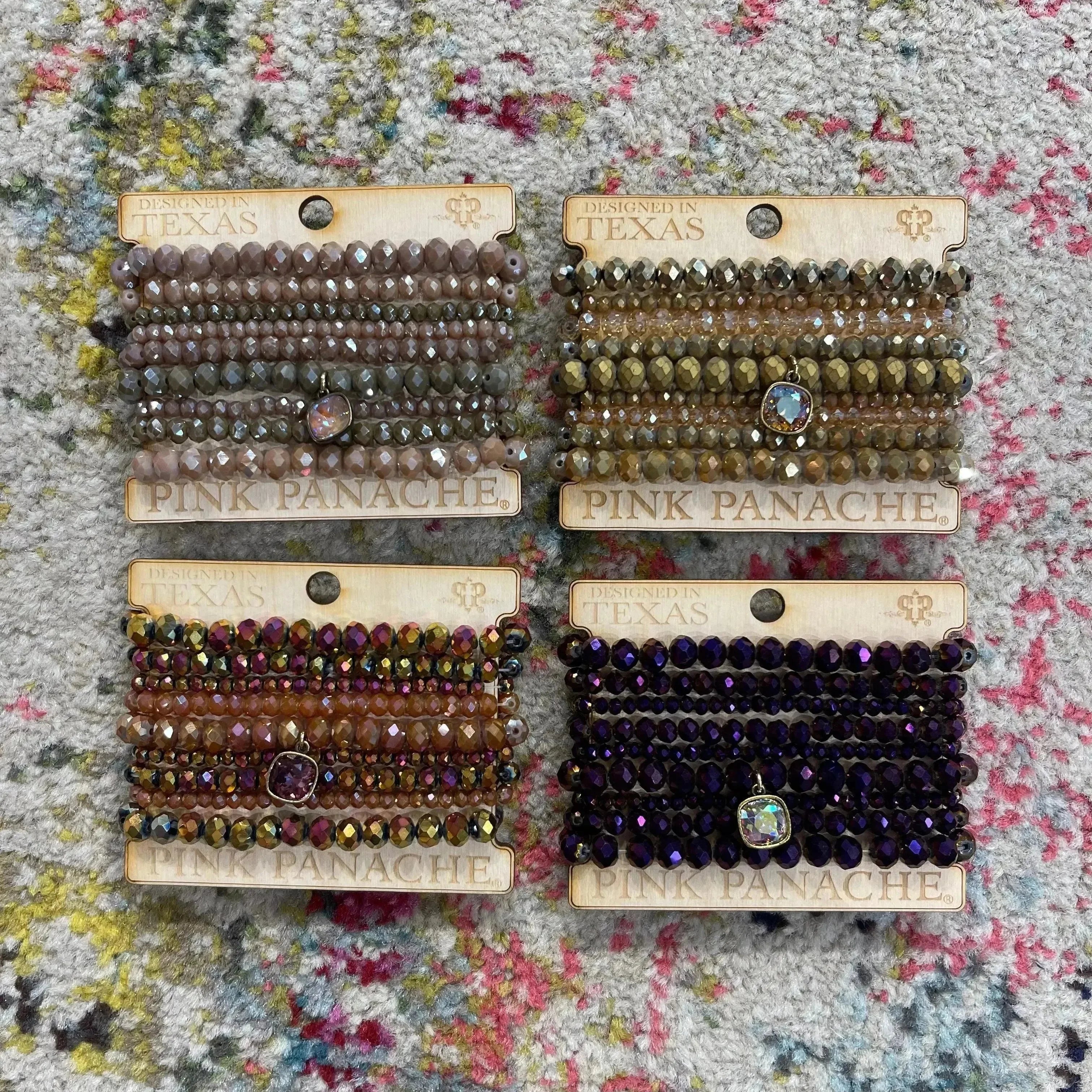 PINK PANACHE 9-Layer Statement Stacks-4 Colors on Simply Obsessed