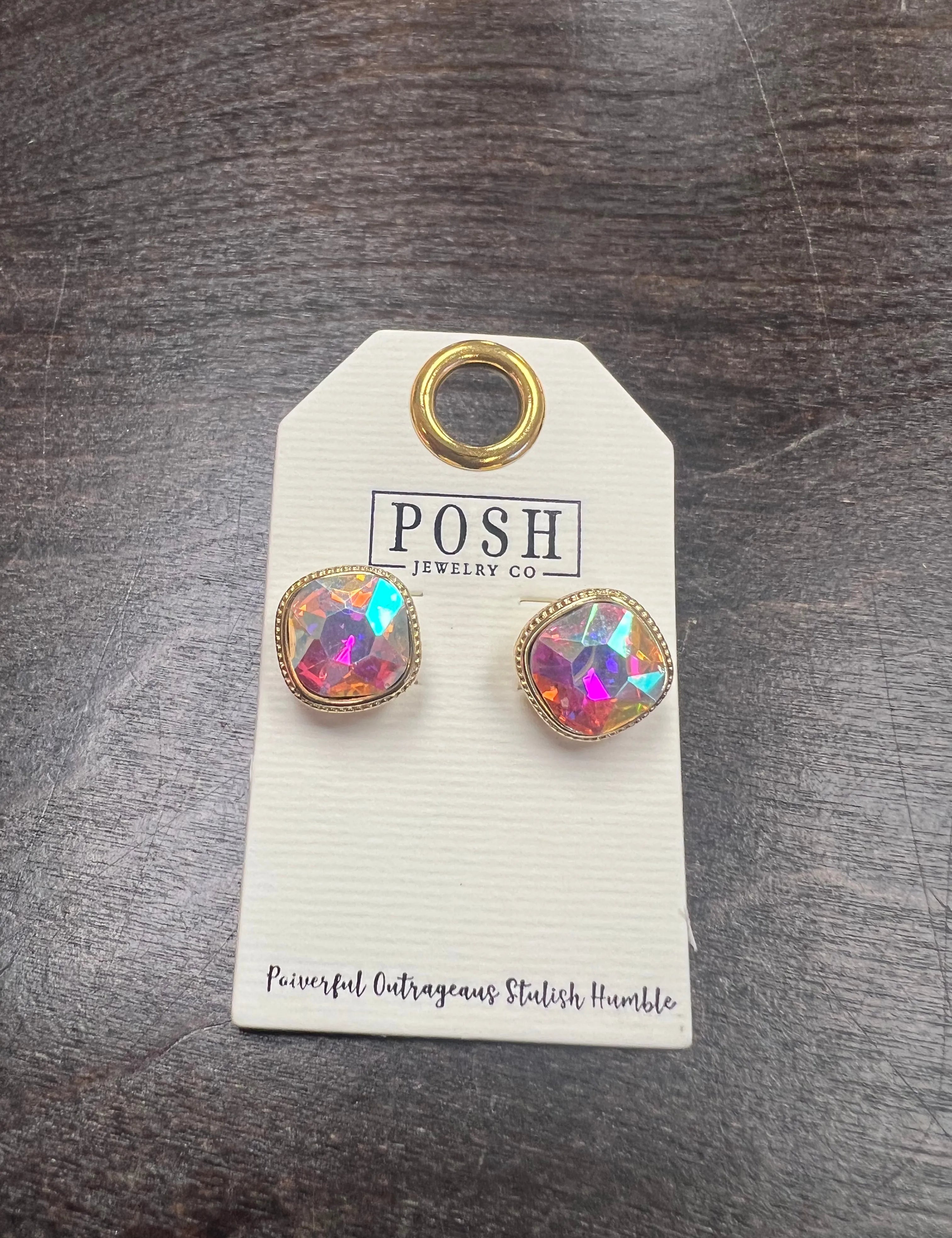 PINK PANACHE AB Studs on Simply Obsessed