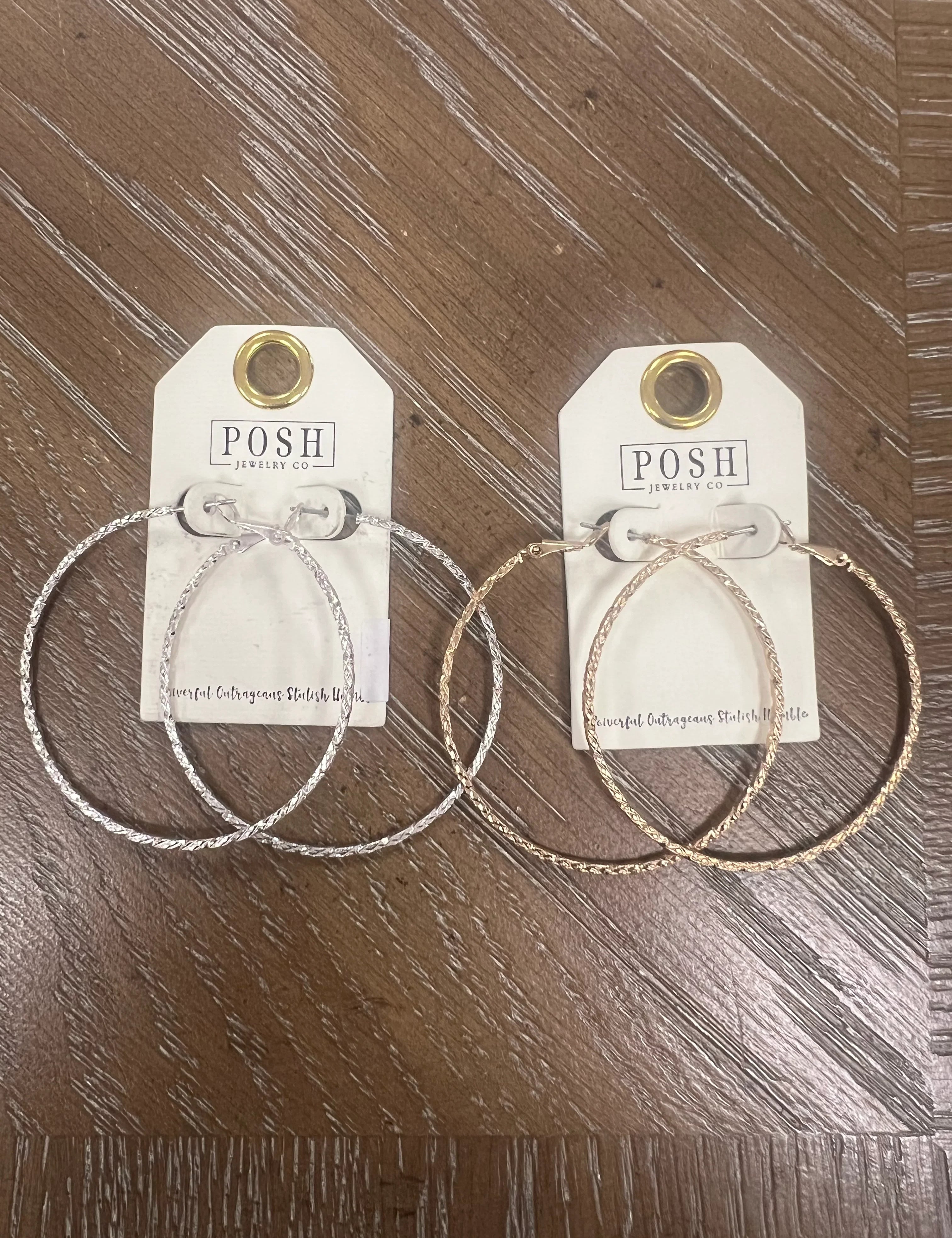 PINK PANACHE Everyday Hoops on Simply Obsessed