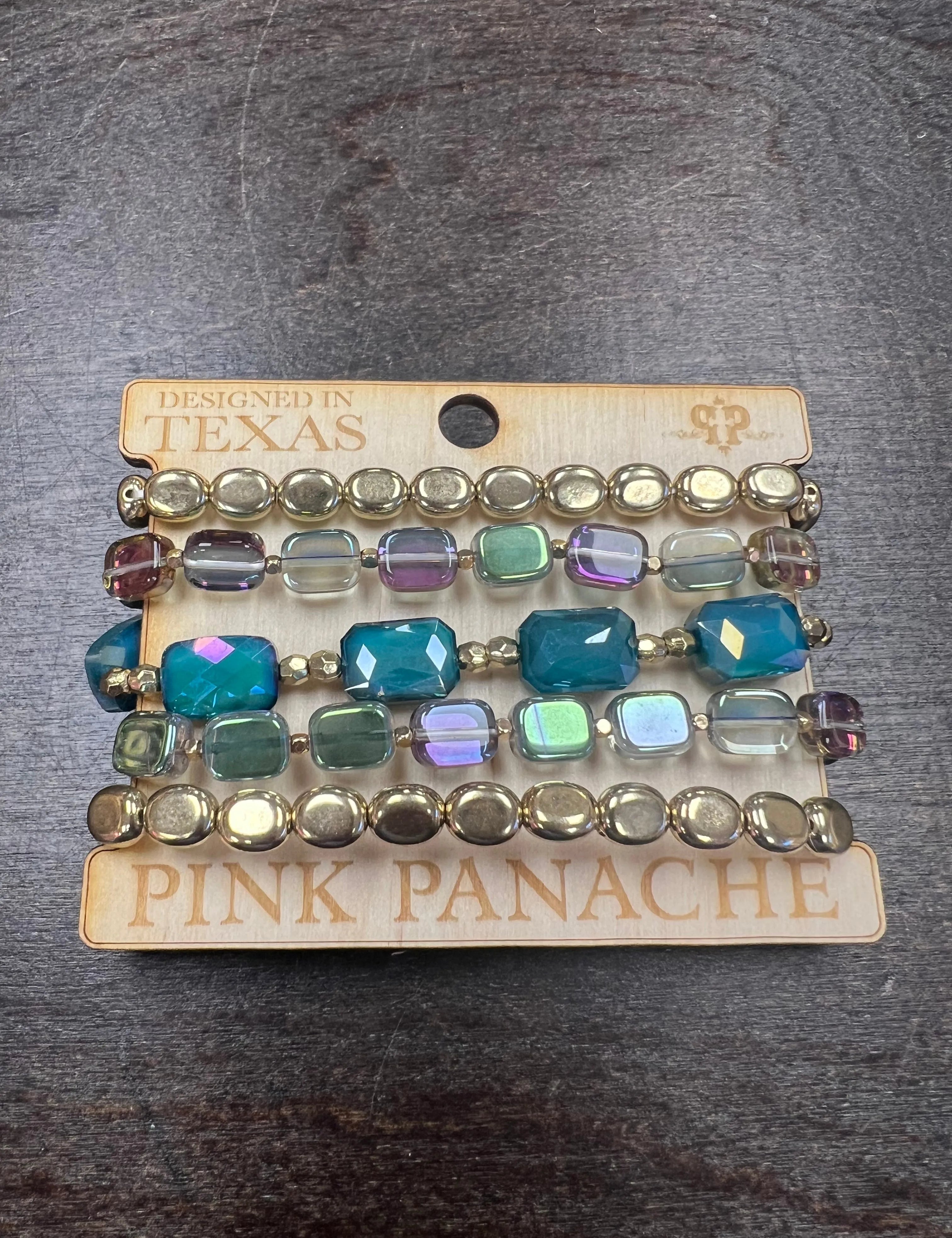 PINK PANACHE Gold Ocean Bracelet Stack on Simply Obsessed