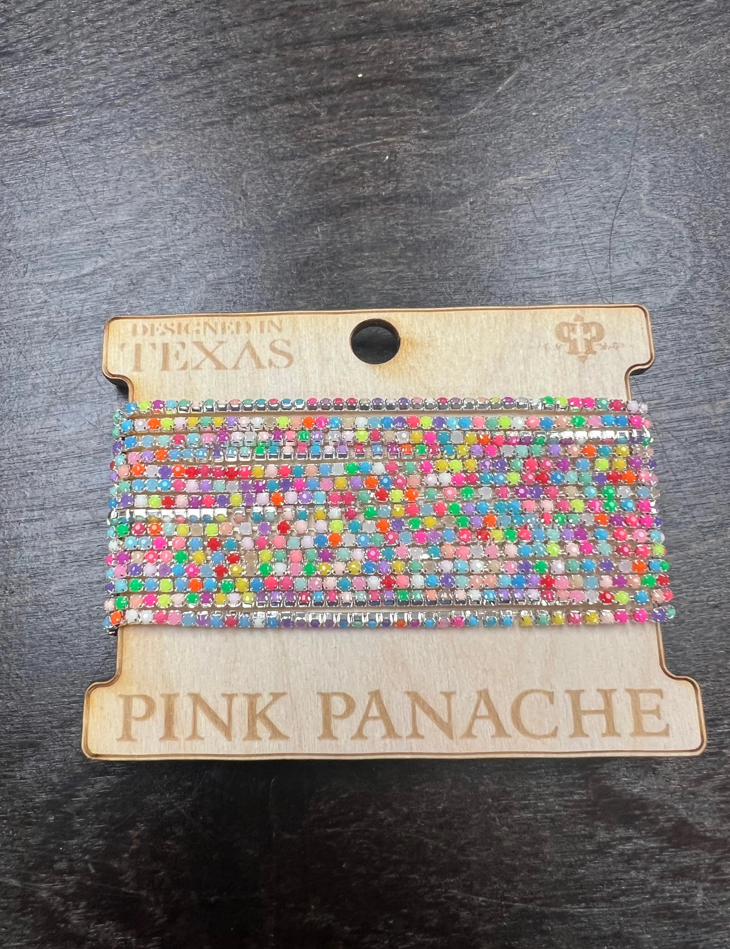 PINK PANACHE Multi Tennis Bracelet Stack on Simply Obsessed