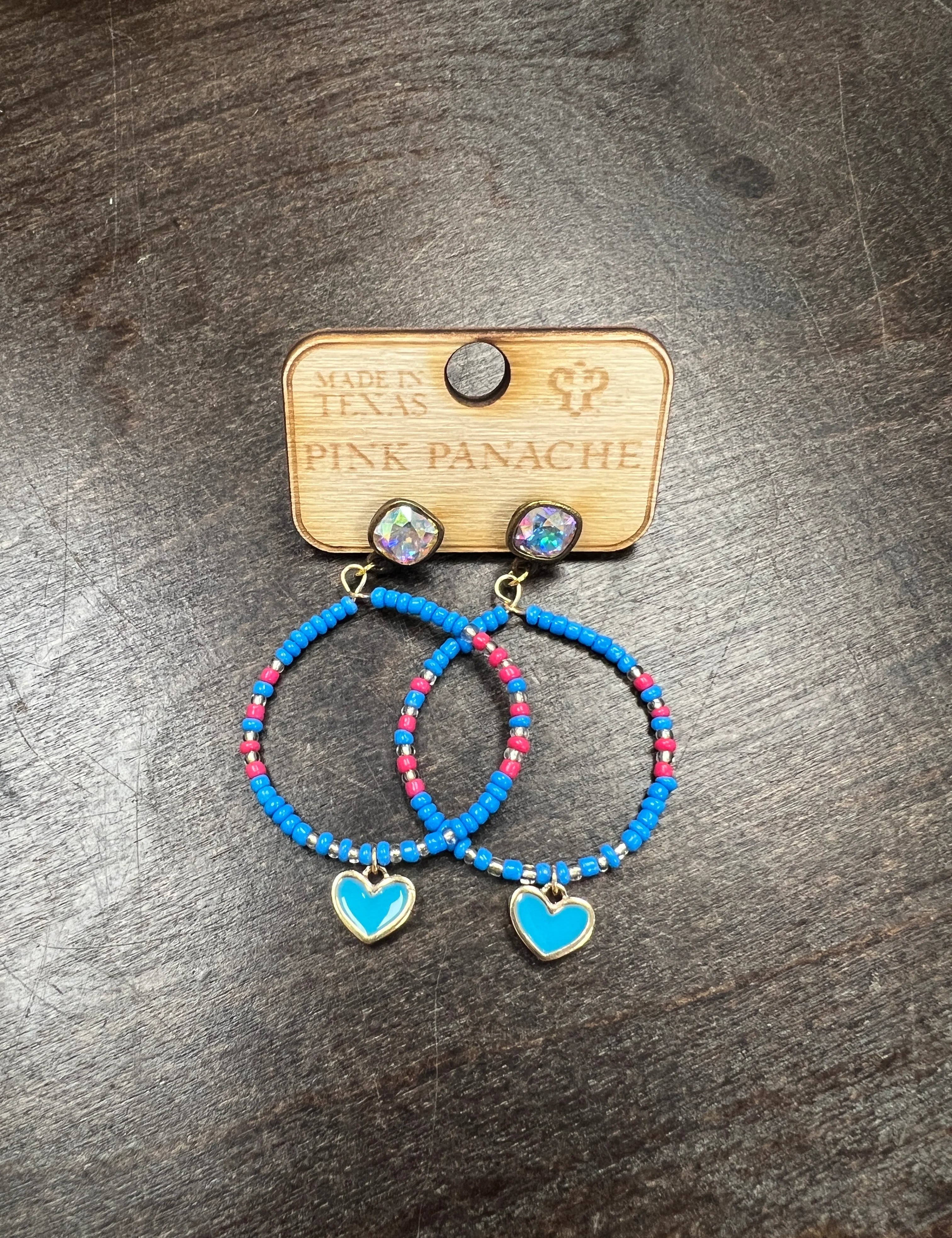 PINK PANACHE Patriotic Hoops on Simply Obsessed
