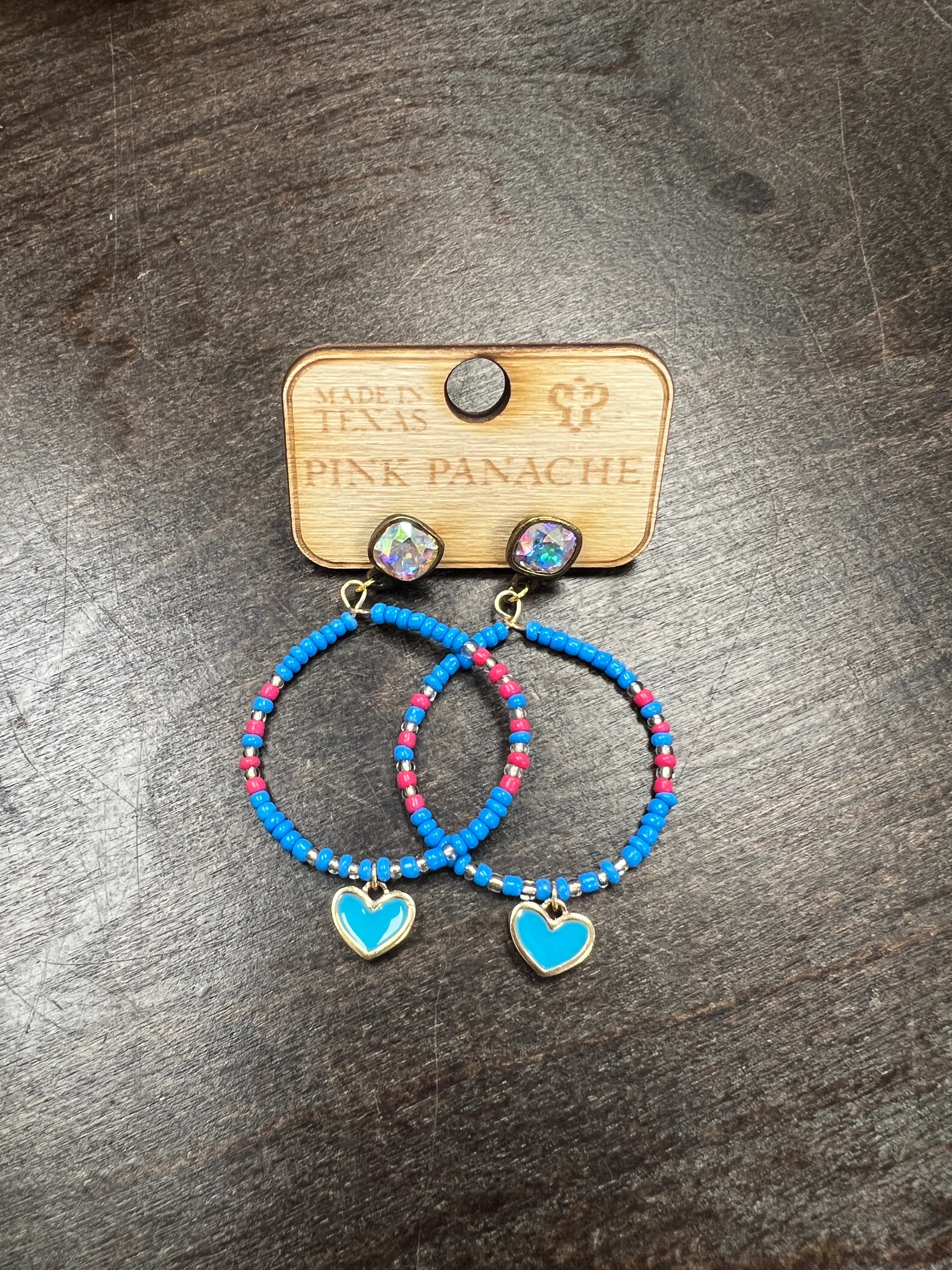 PINK PANACHE Patriotic Hoops on Simply Obsessed
