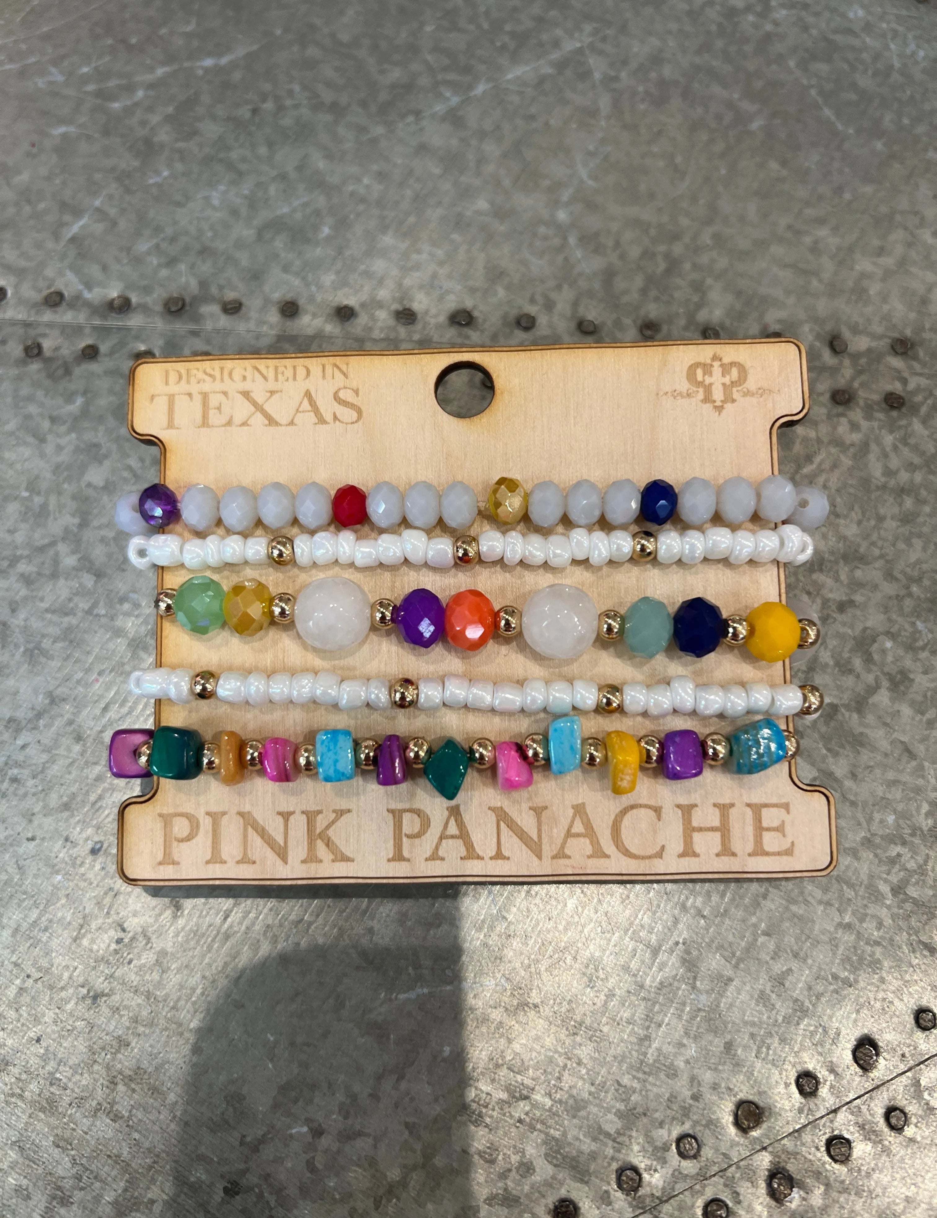 PINK PANACHE Summertime Coastal Bracelet Stack on Simply Obsessed