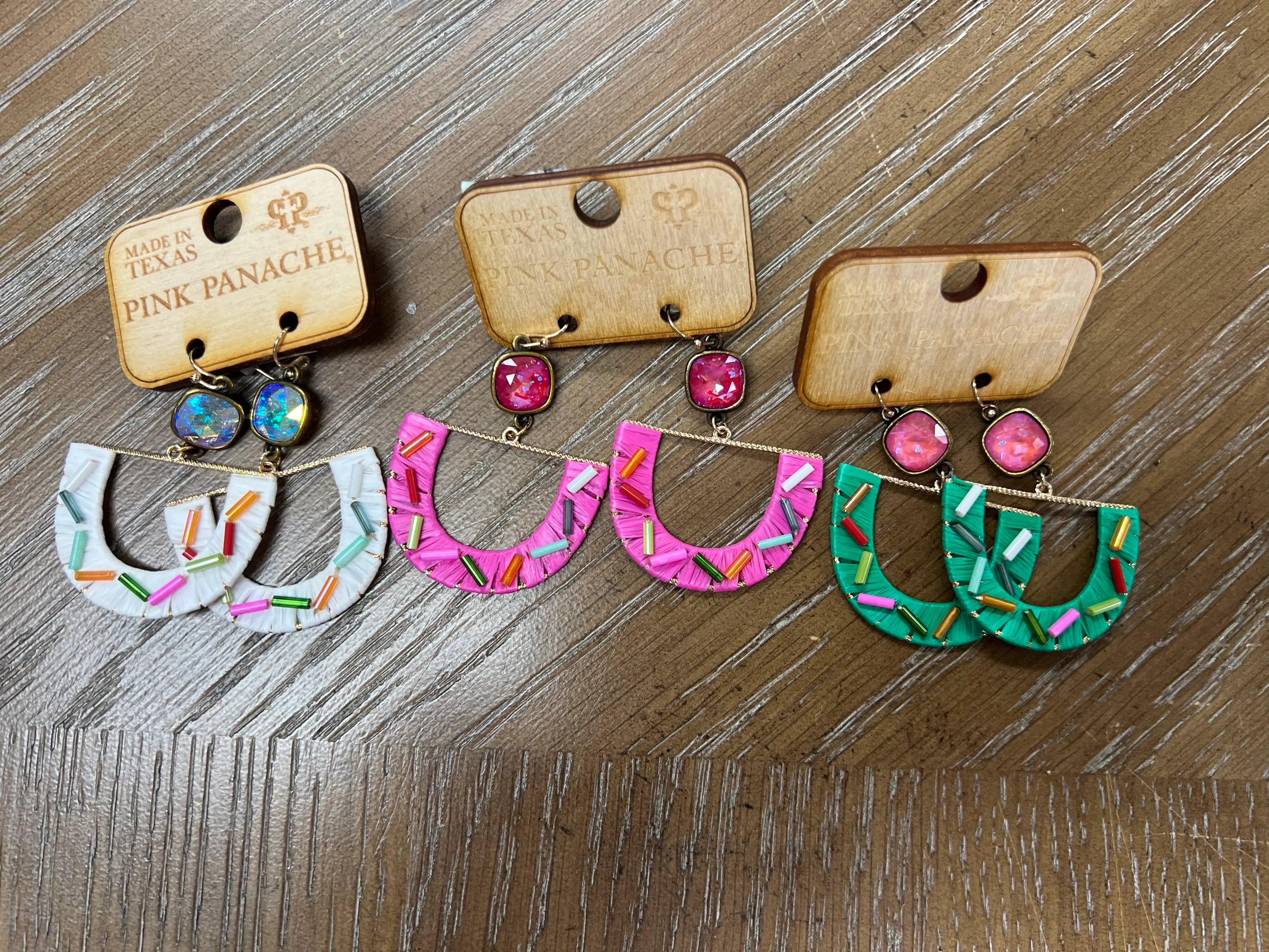 PINK PANACHE The Summertime Earrings on Simply Obsessed
