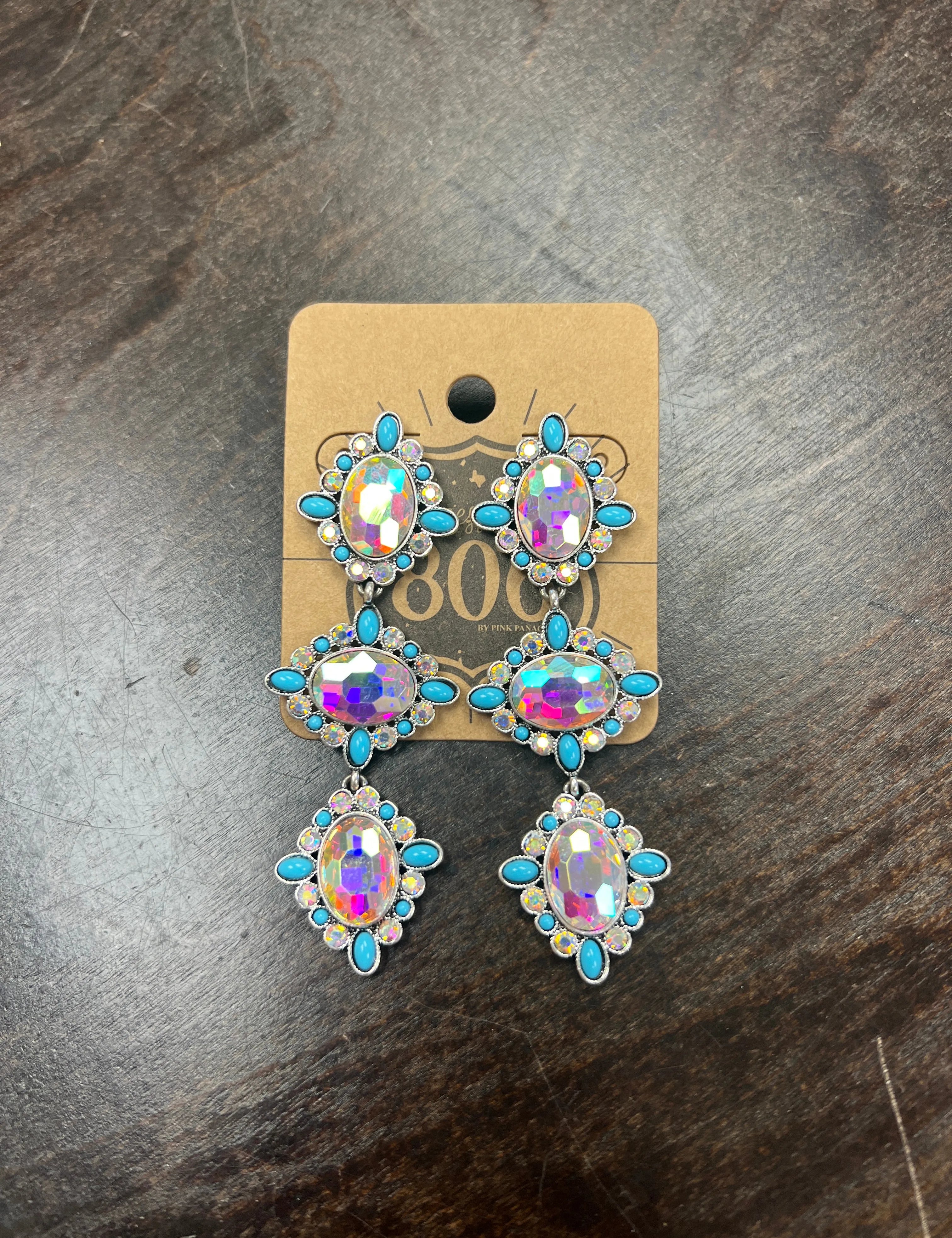 AB Triple Layered Earrings on Simply Obsessed