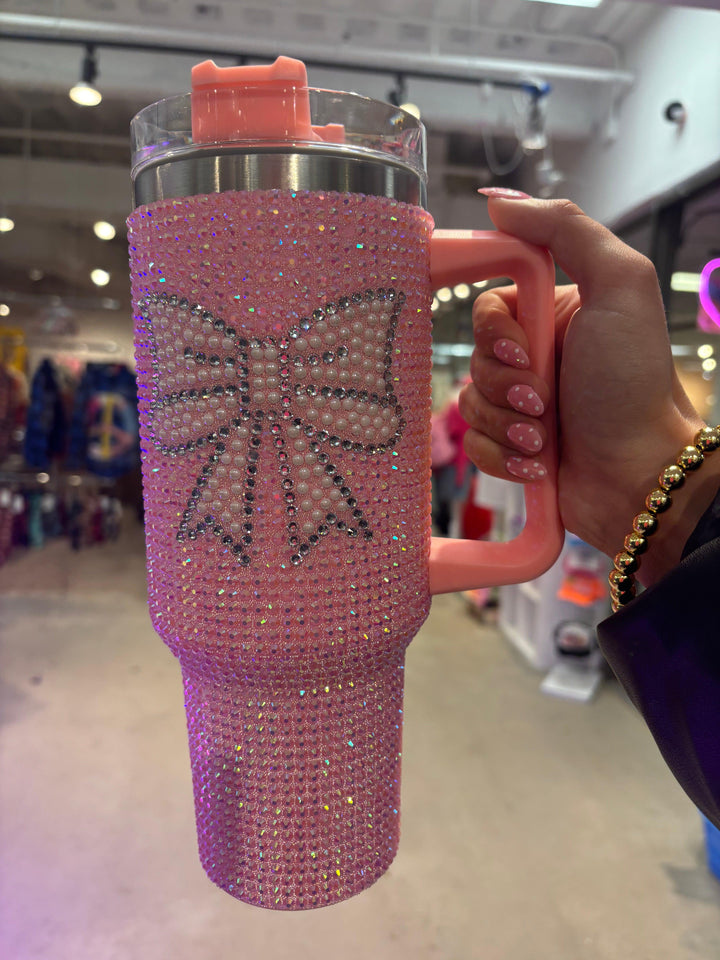 PPD Bling Bow Tumbler 40 oz. on Simply Obsessed