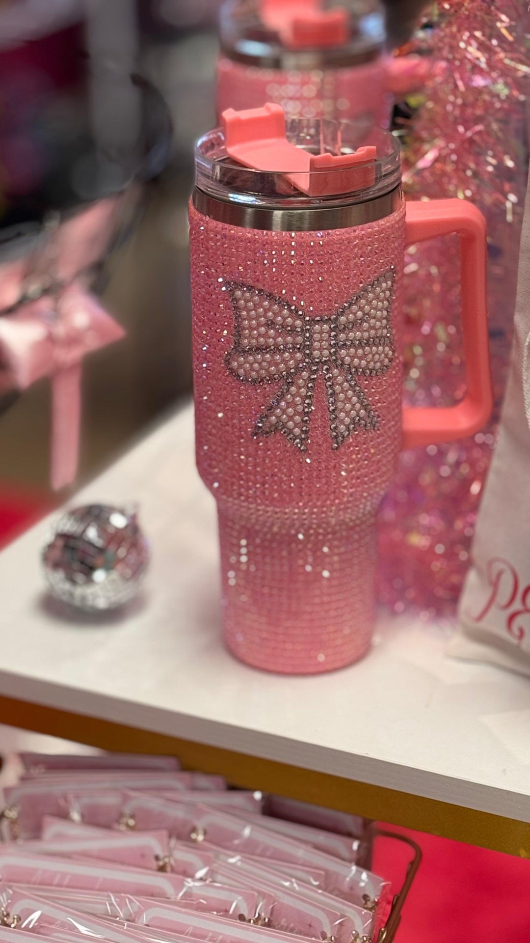 PPD Bling Bow Tumbler 40 oz. on Simply Obsessed