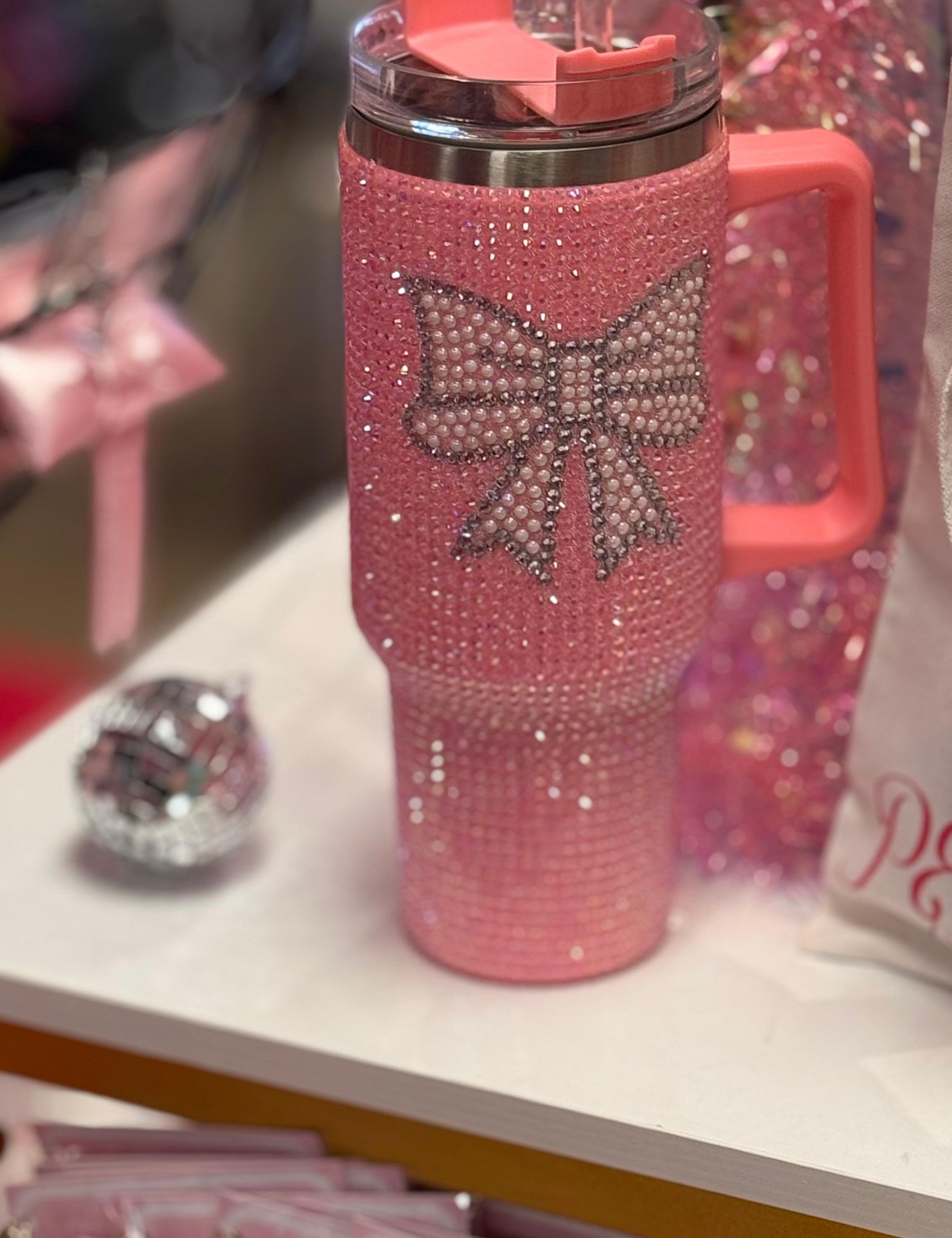 PPD Bling Bow Tumbler 40 oz. on Simply Obsessed
