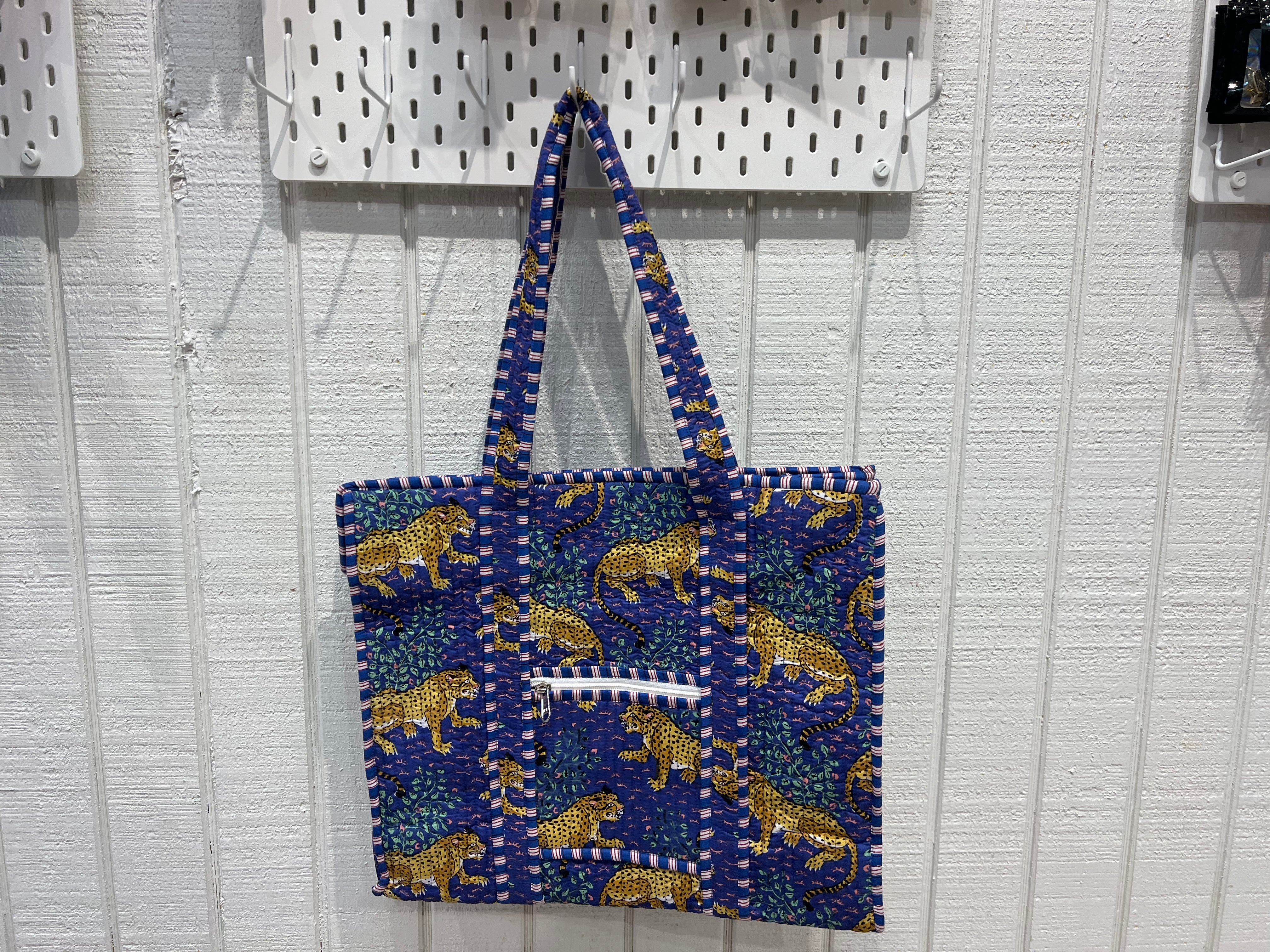 Purple Cheetah Bag on Simply Obsessed