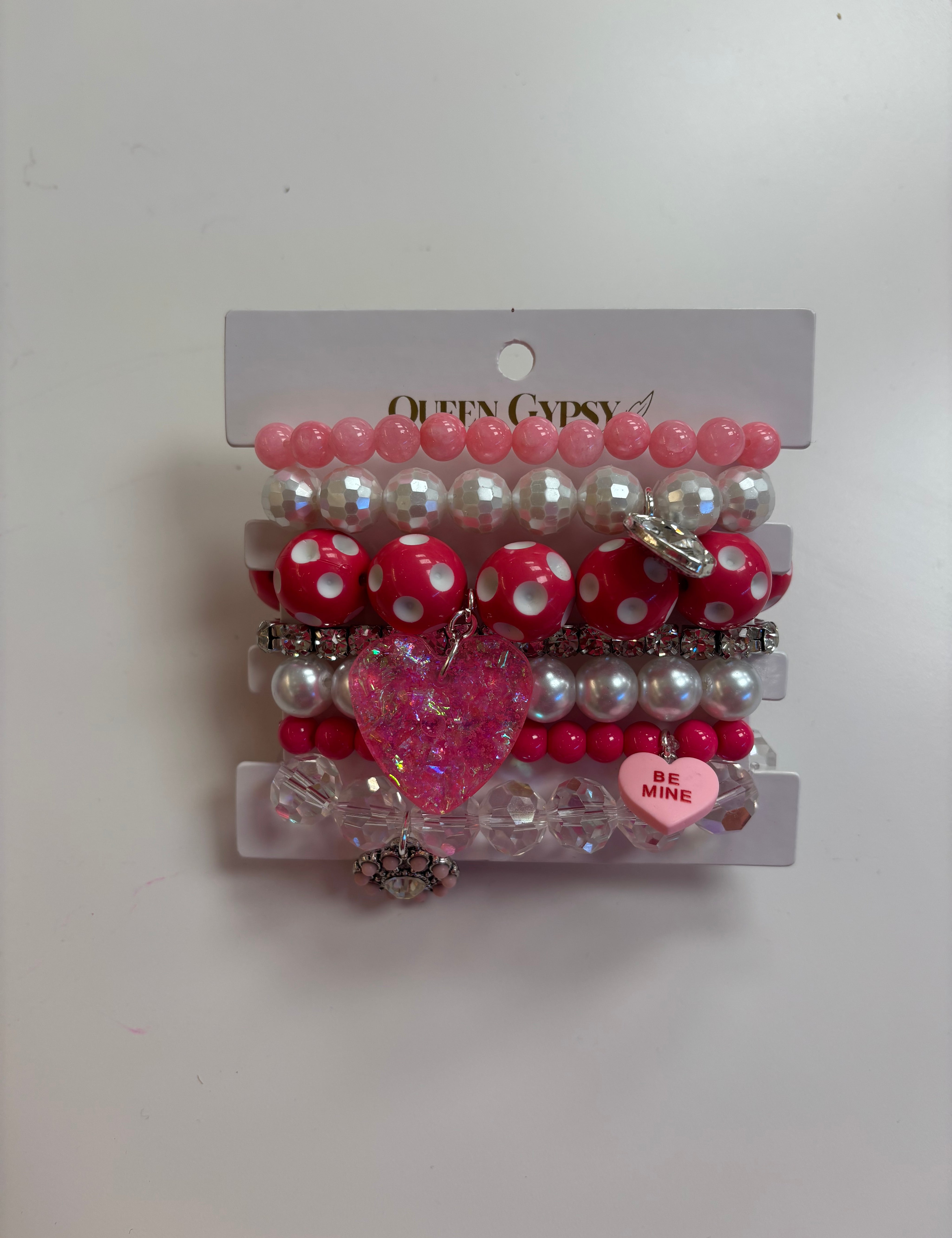 QUEEN GYPSY Be Mine Bracelet Stack on Simply Obsessed