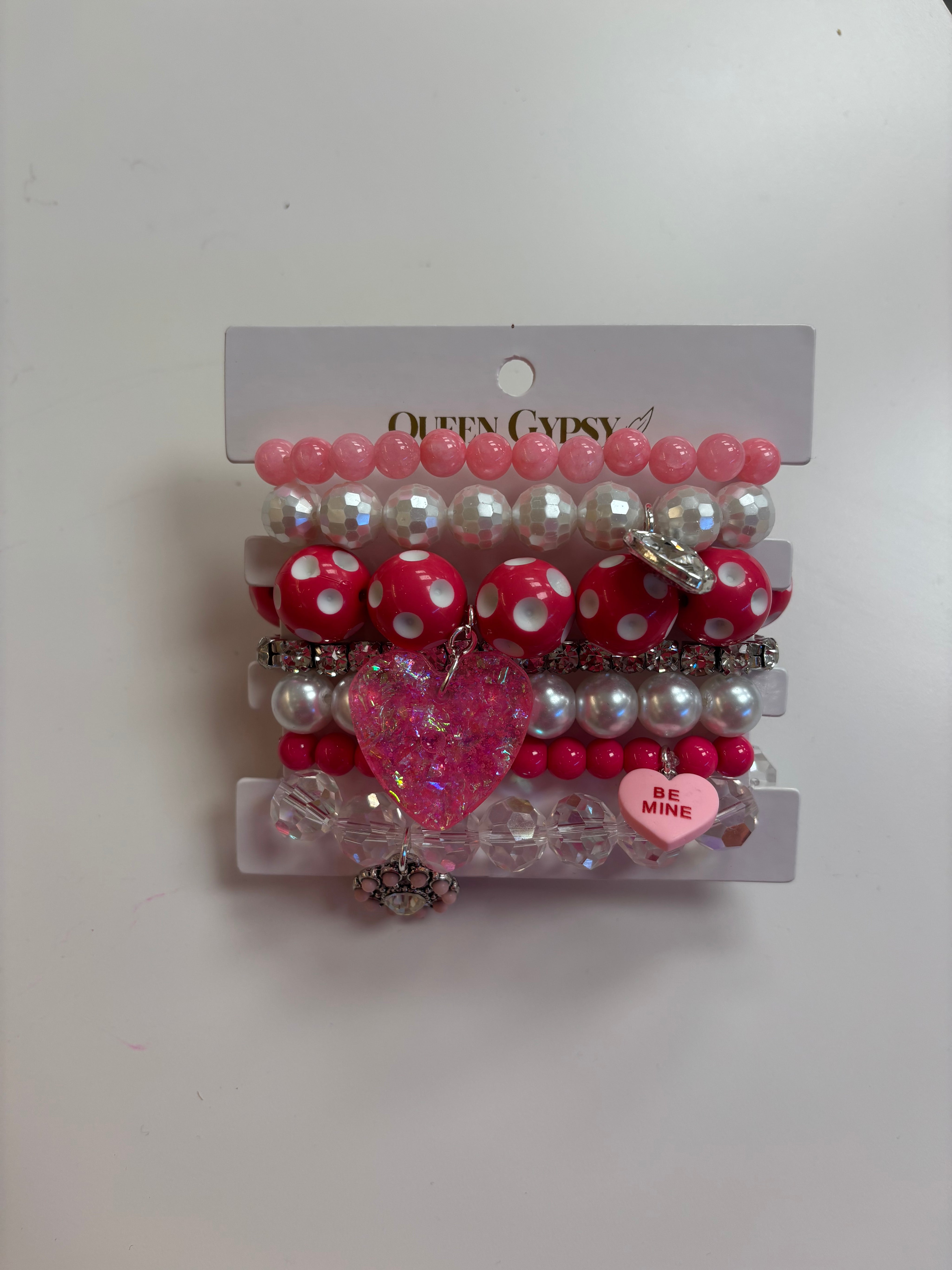 QUEEN GYPSY Be Mine Bracelet Stack on Simply Obsessed