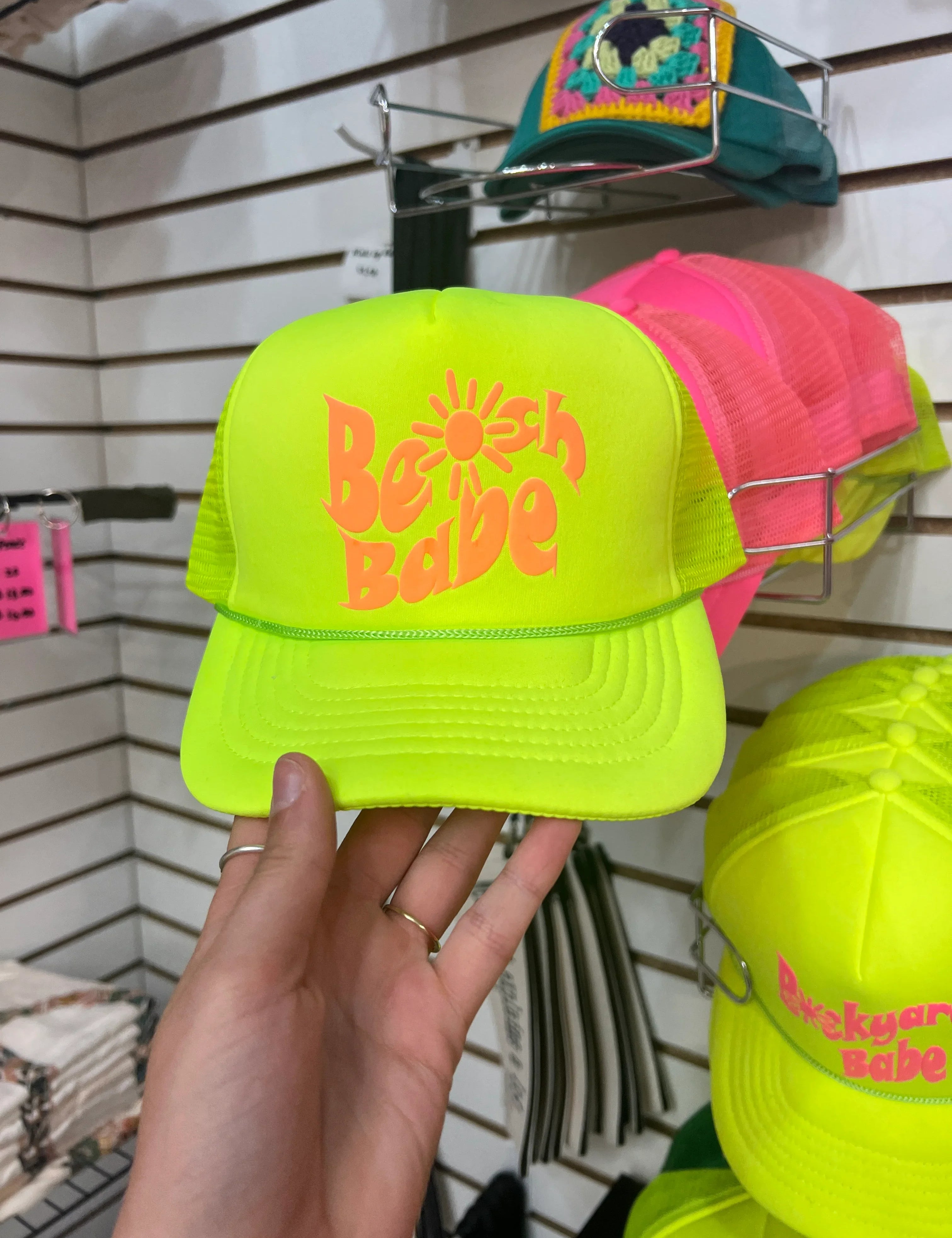 RAISIN ARROWS Beach Babe Trucker Hat on Simply Obsessed