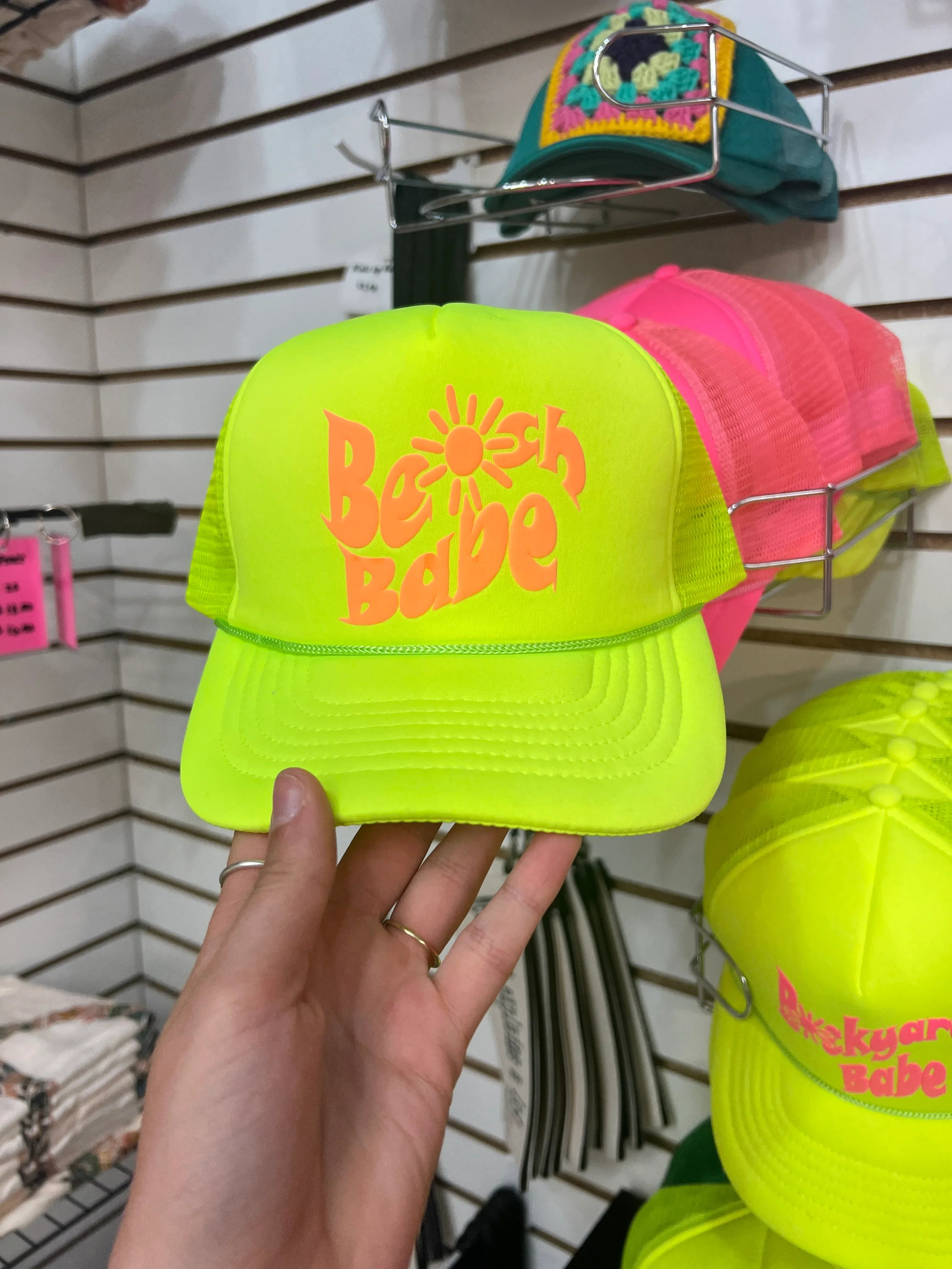 RAISIN ARROWS Beach Babe Trucker Hat on Simply Obsessed