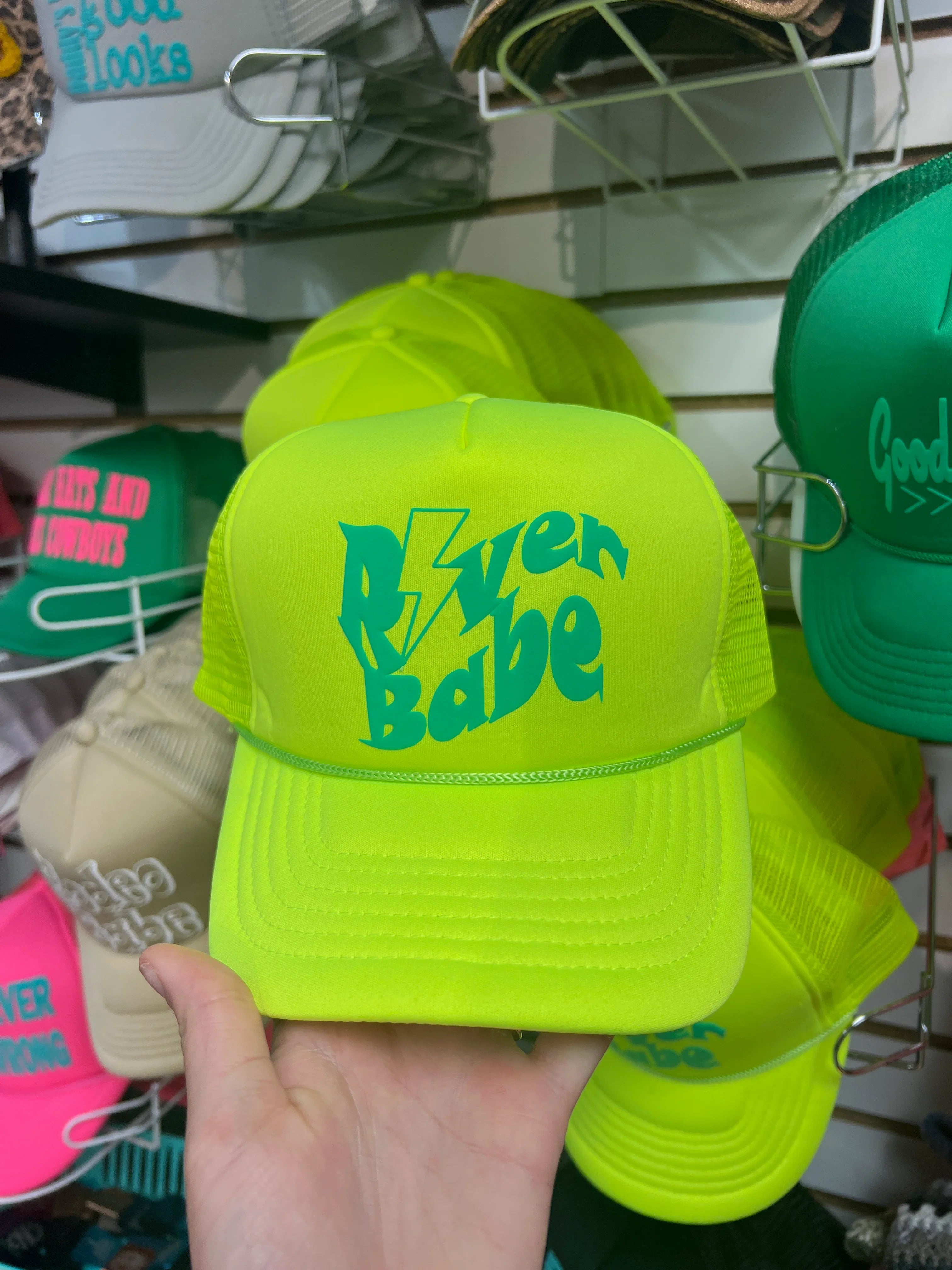 RAISIN ARROWS River Babe Trucker Hat on Simply Obsessed