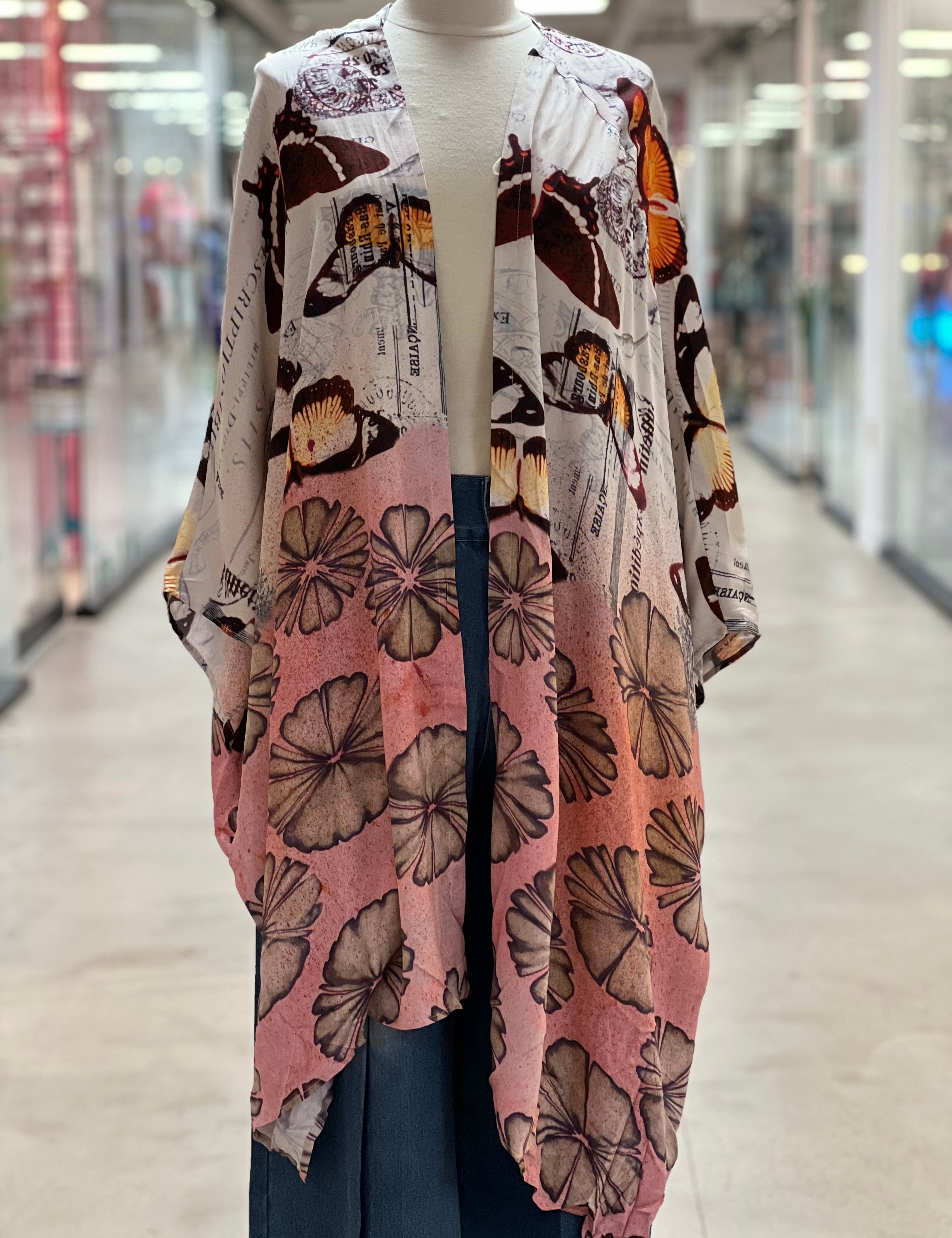 RARE BIRD Artisan Hi-Lo Kimono - One Size on Simply Obsessed