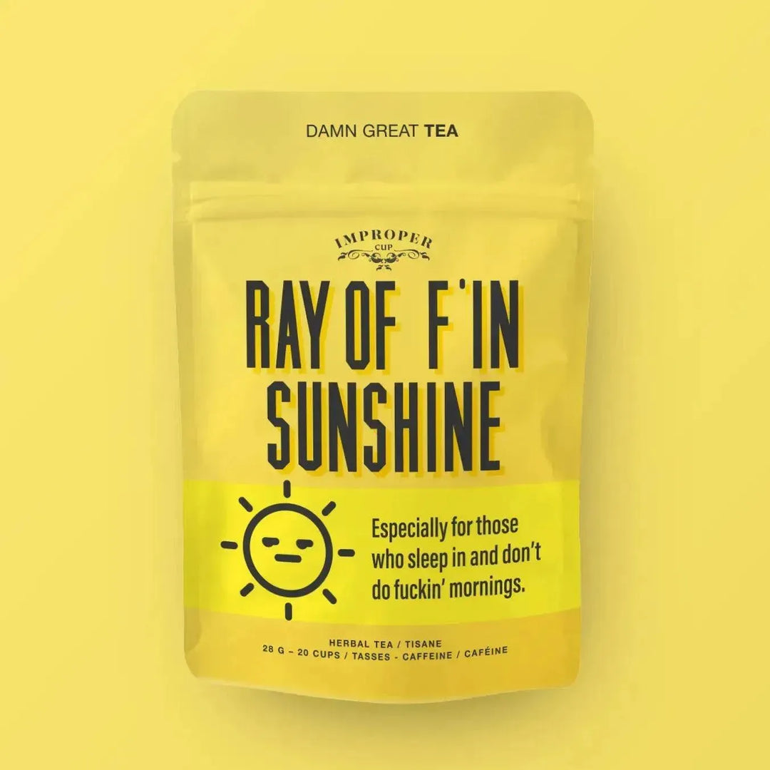 Ray of F’in Sunshine Tea on Simply Obsessed