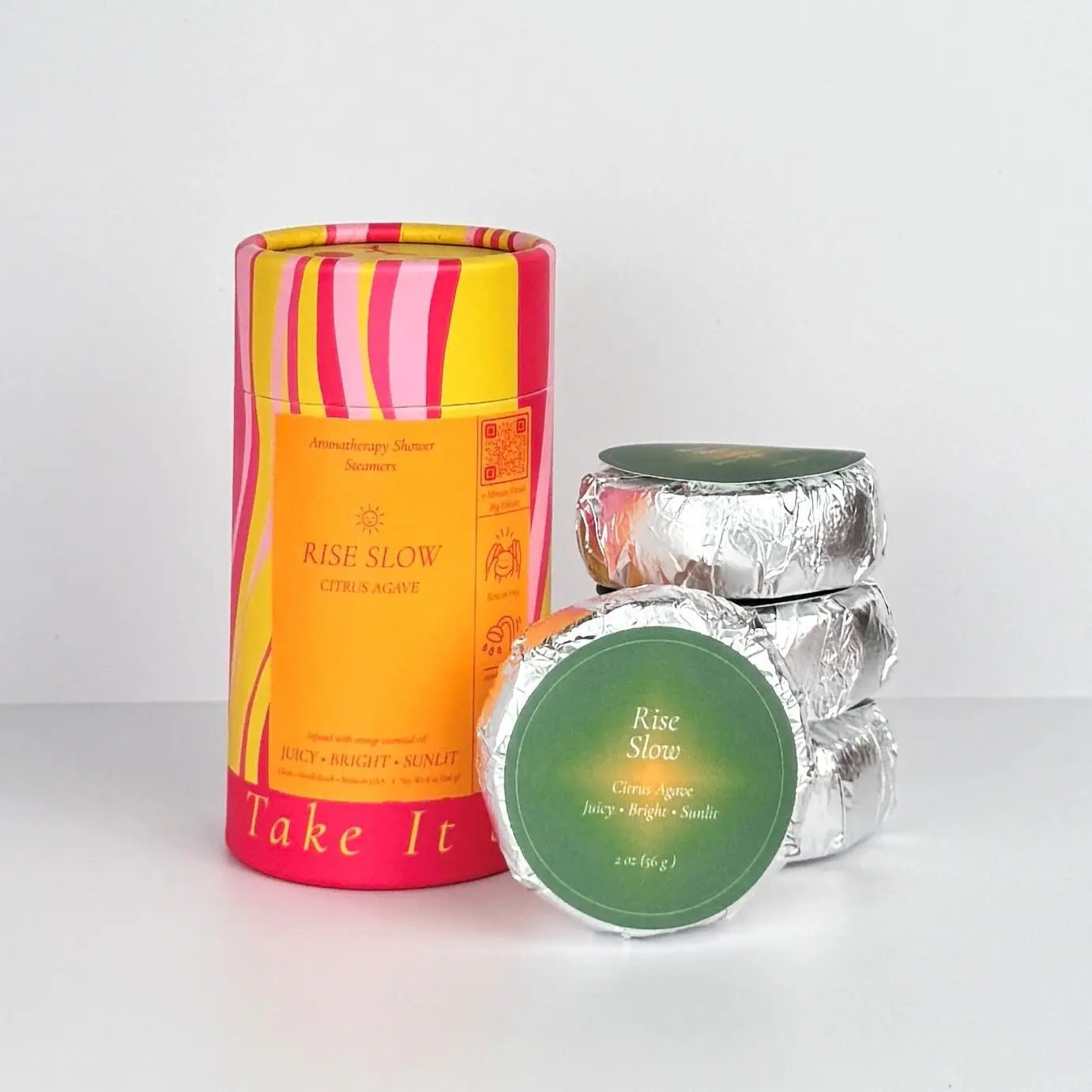 SLOGLO Aromatherapy Shower Steamers 4-Pack Set on Simply Obsessed