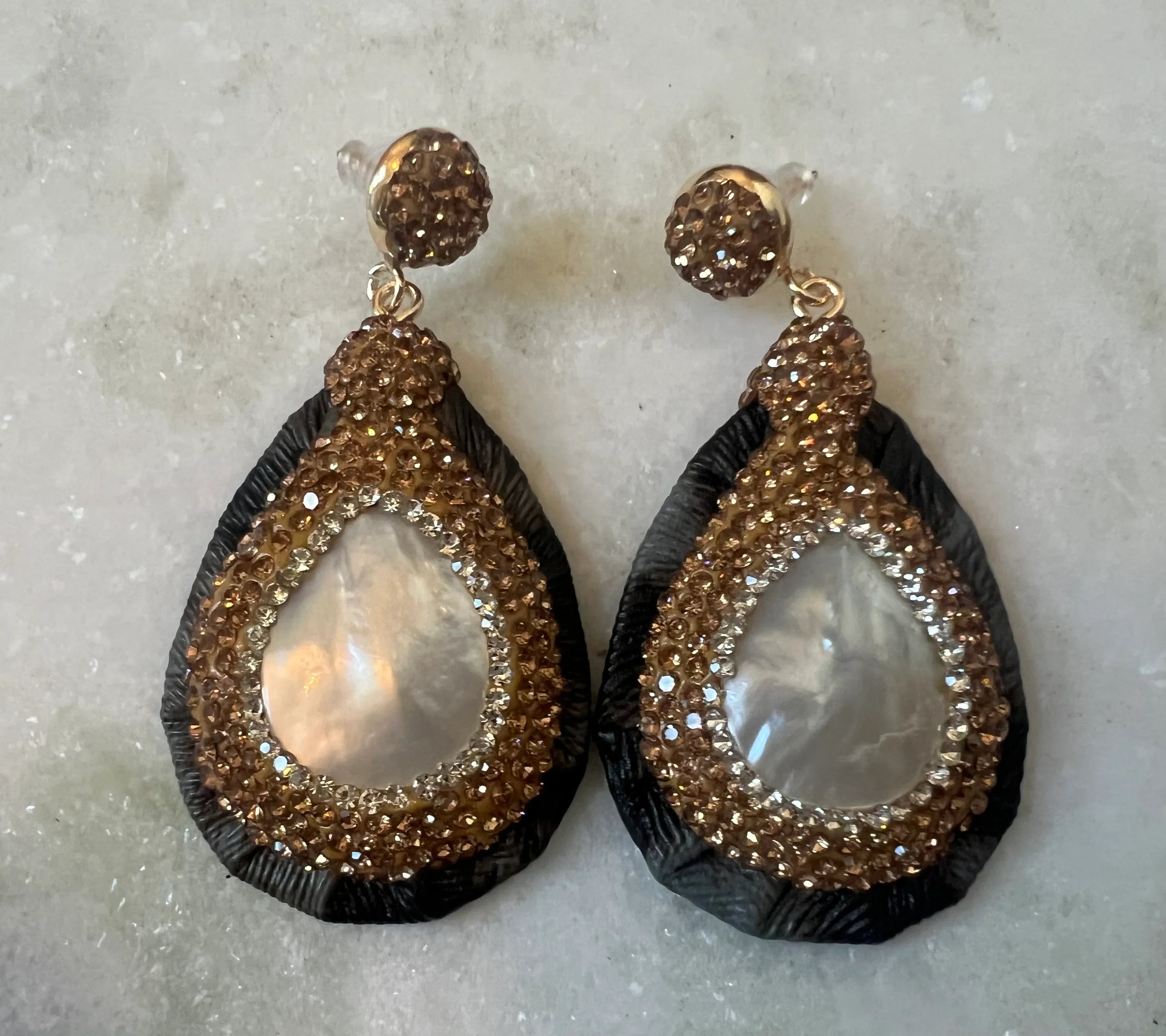 Gold Earrings on Simply Obsessed