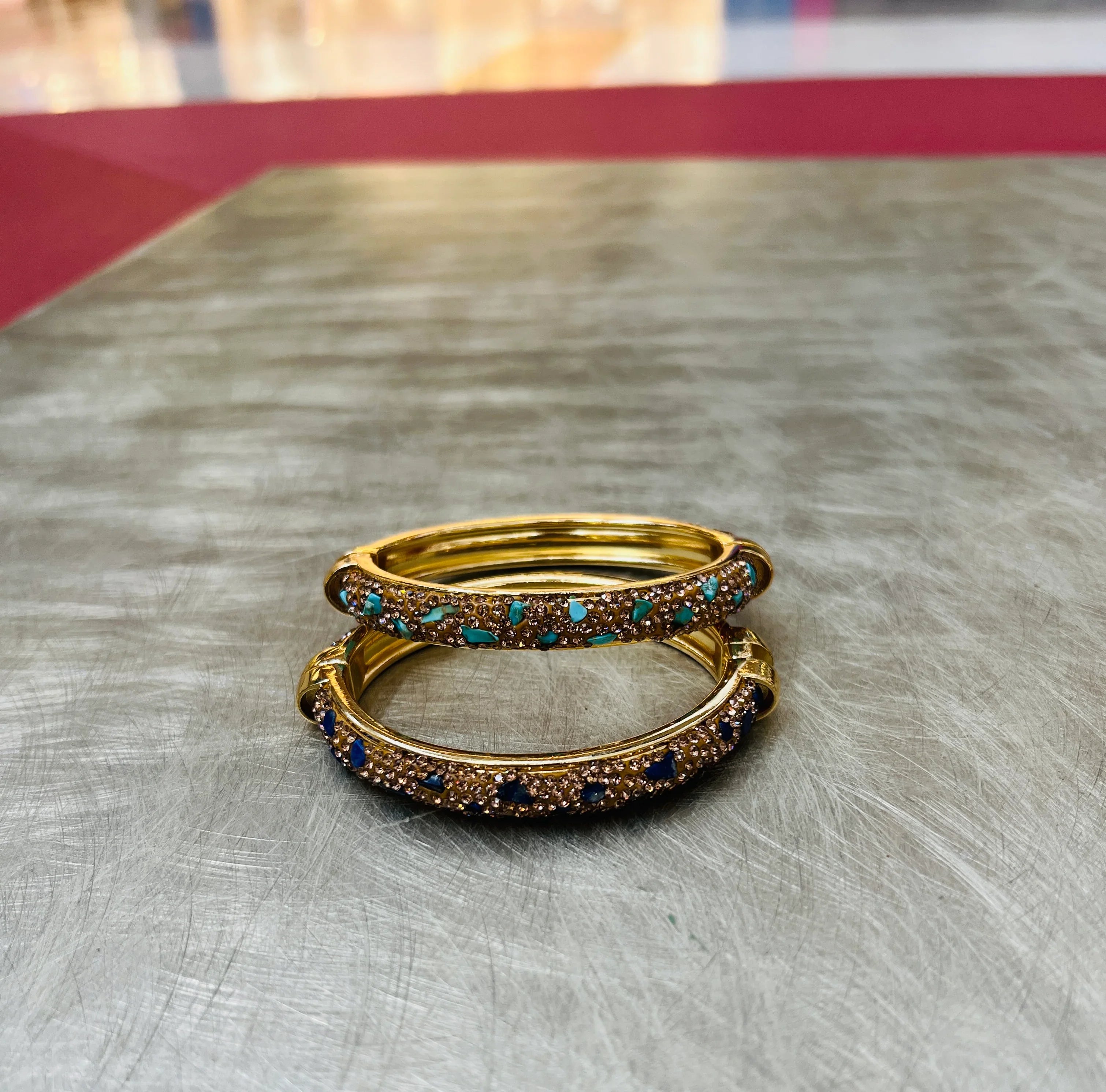 Rhinestone Bangles on Simply Obsessed