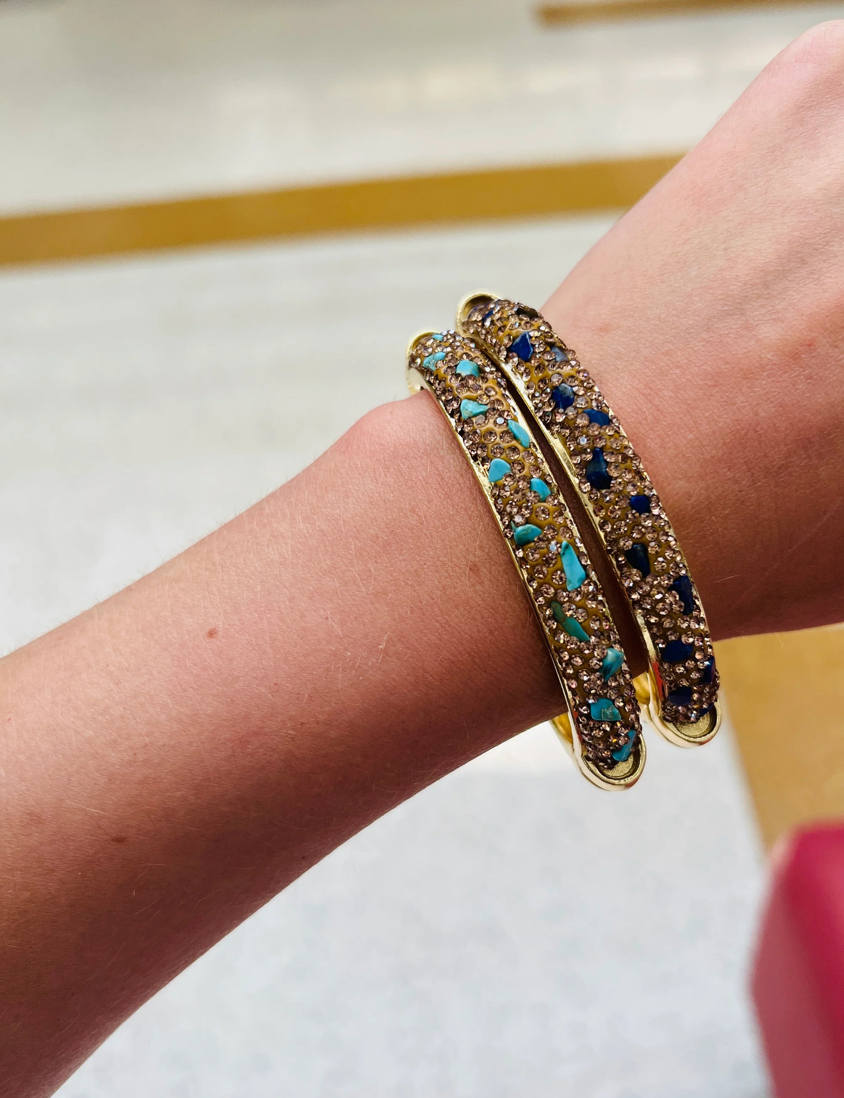 Rhinestone Bangles on Simply Obsessed
